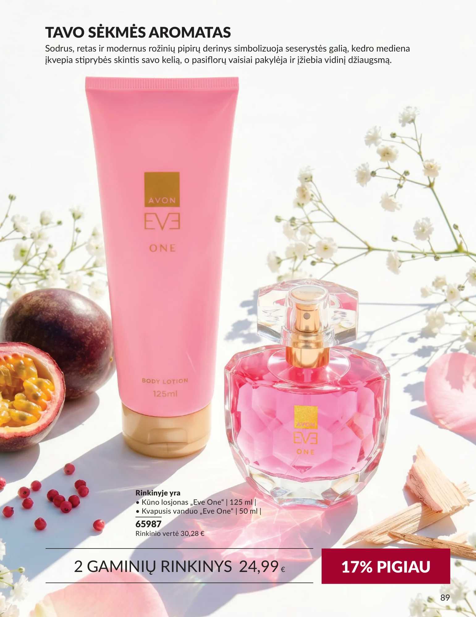 Avon akcijų leidinys, 89 puslapis