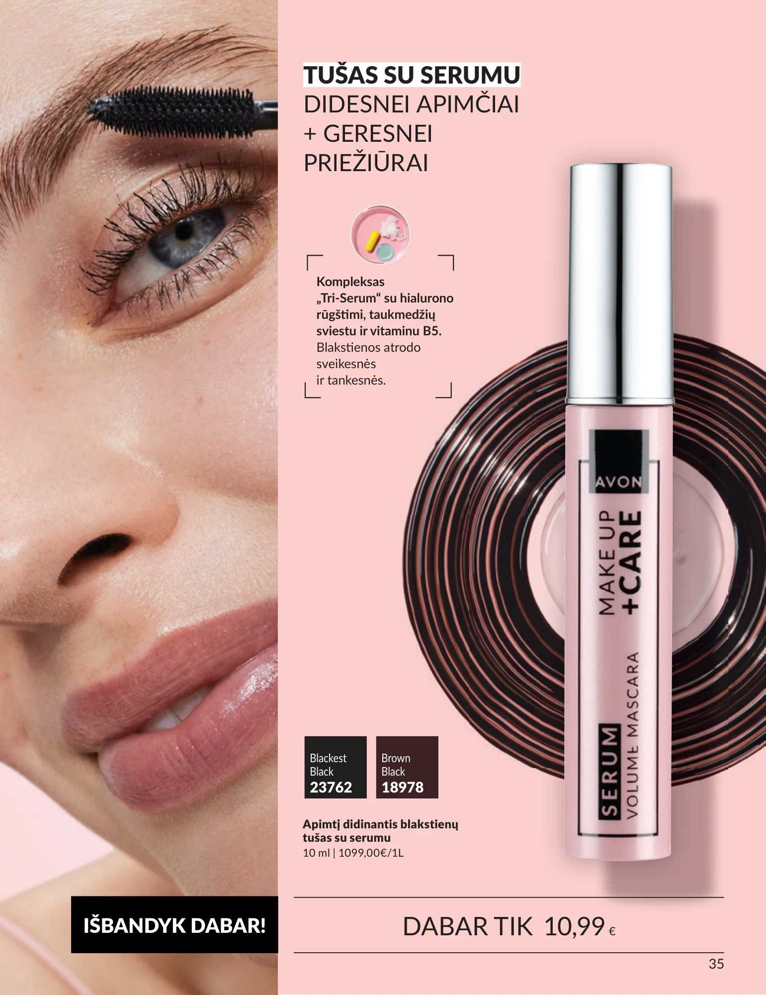 Avon akcijų leidinys, 35 puslapis