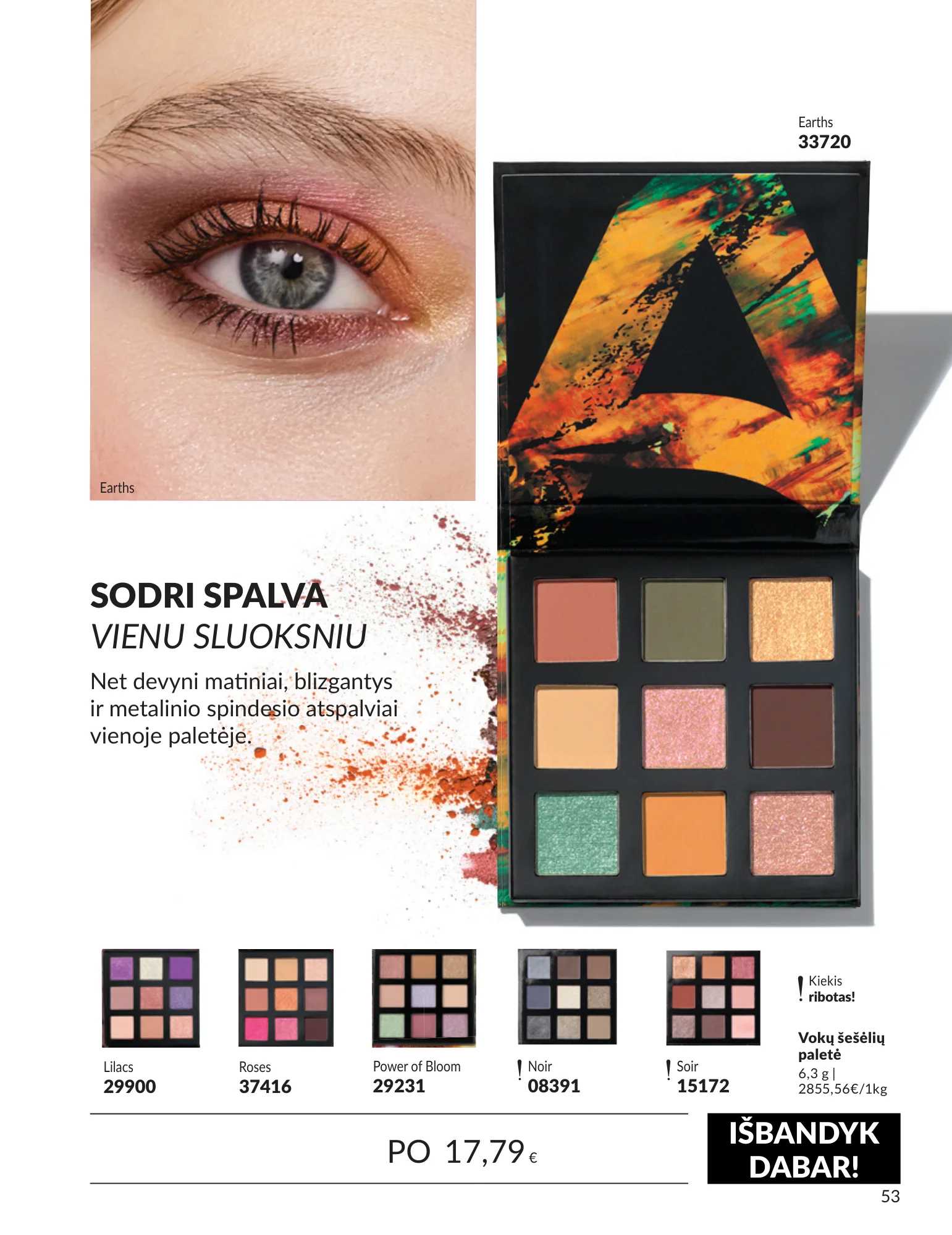 Avon akcijų leidinys, 53 puslapis