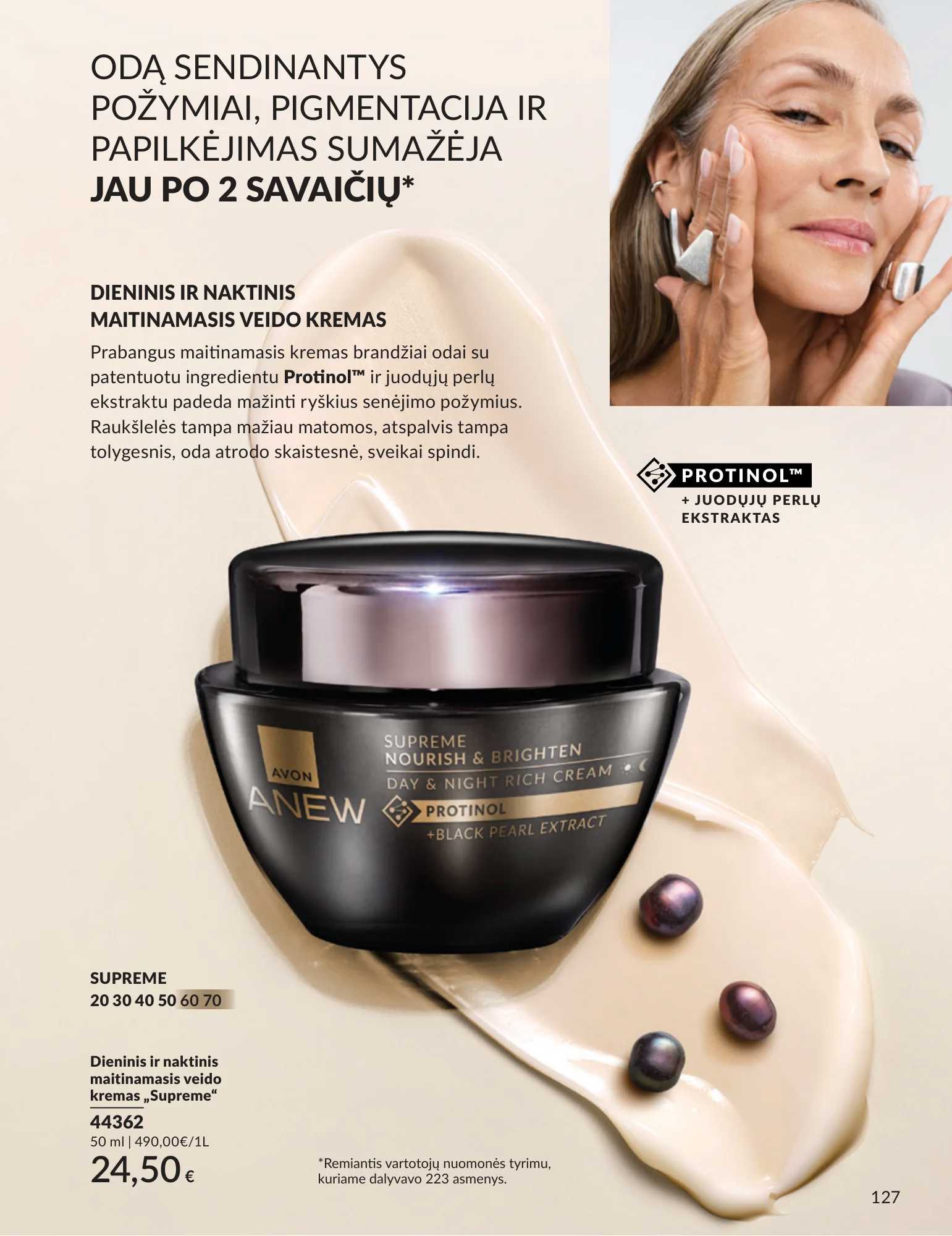 Avon akcijų leidinys, 127 puslapis