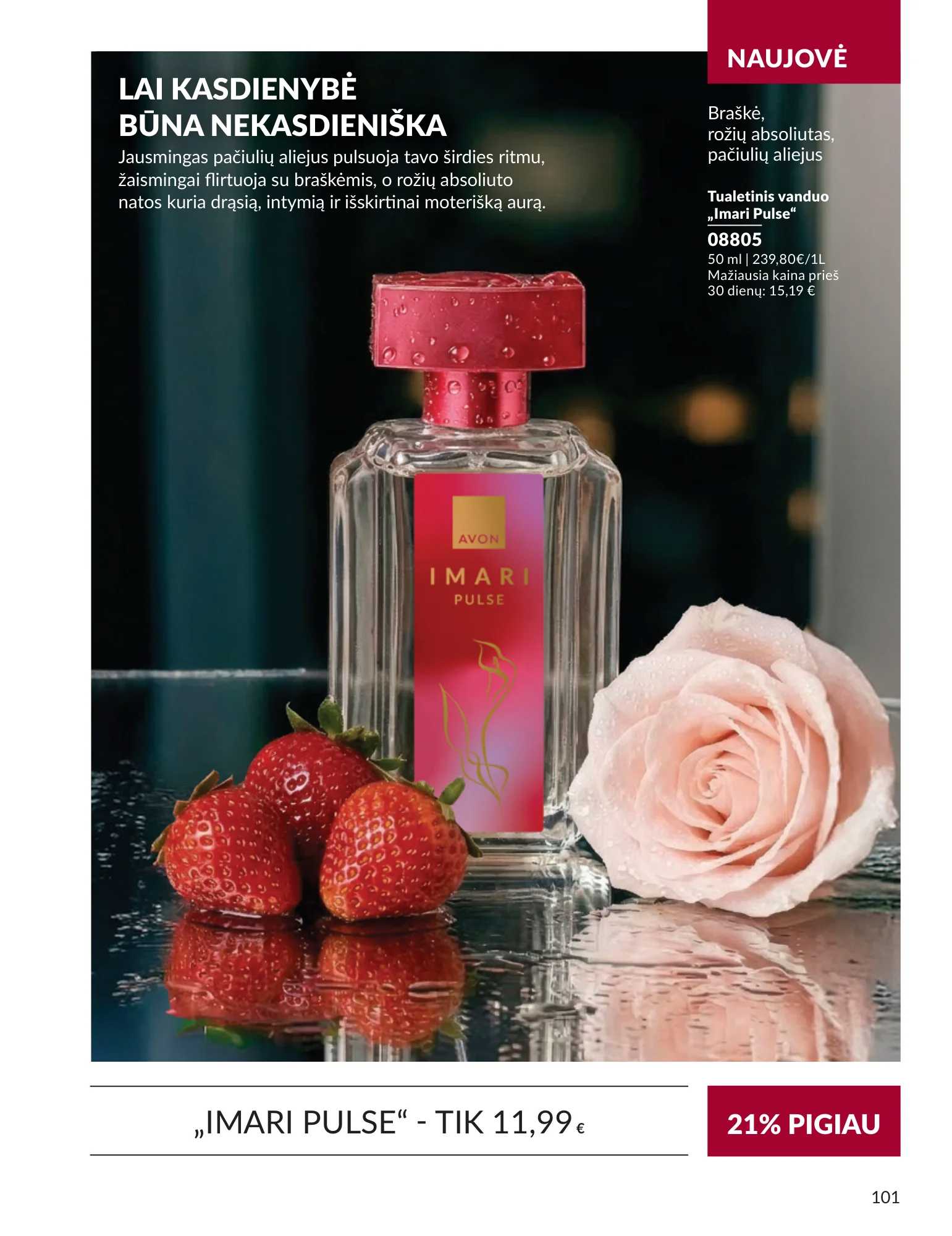 Avon akcijų leidinys, 101 puslapis