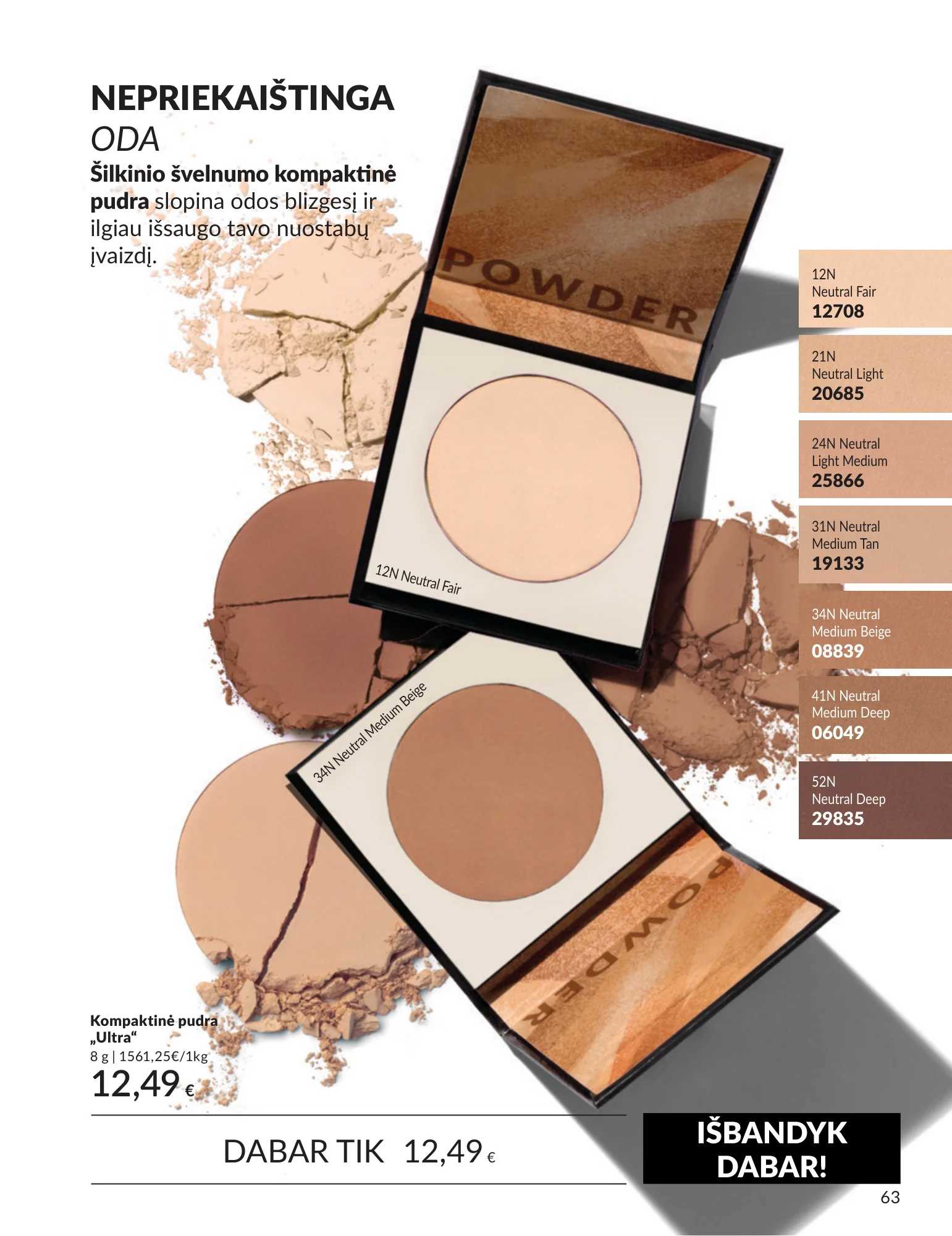 Avon akcijų leidinys, 63 puslapis