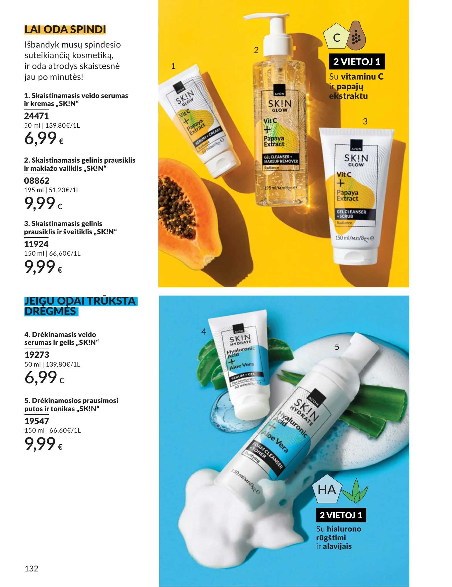 Avon akcijų leidinys, 132 puslapis