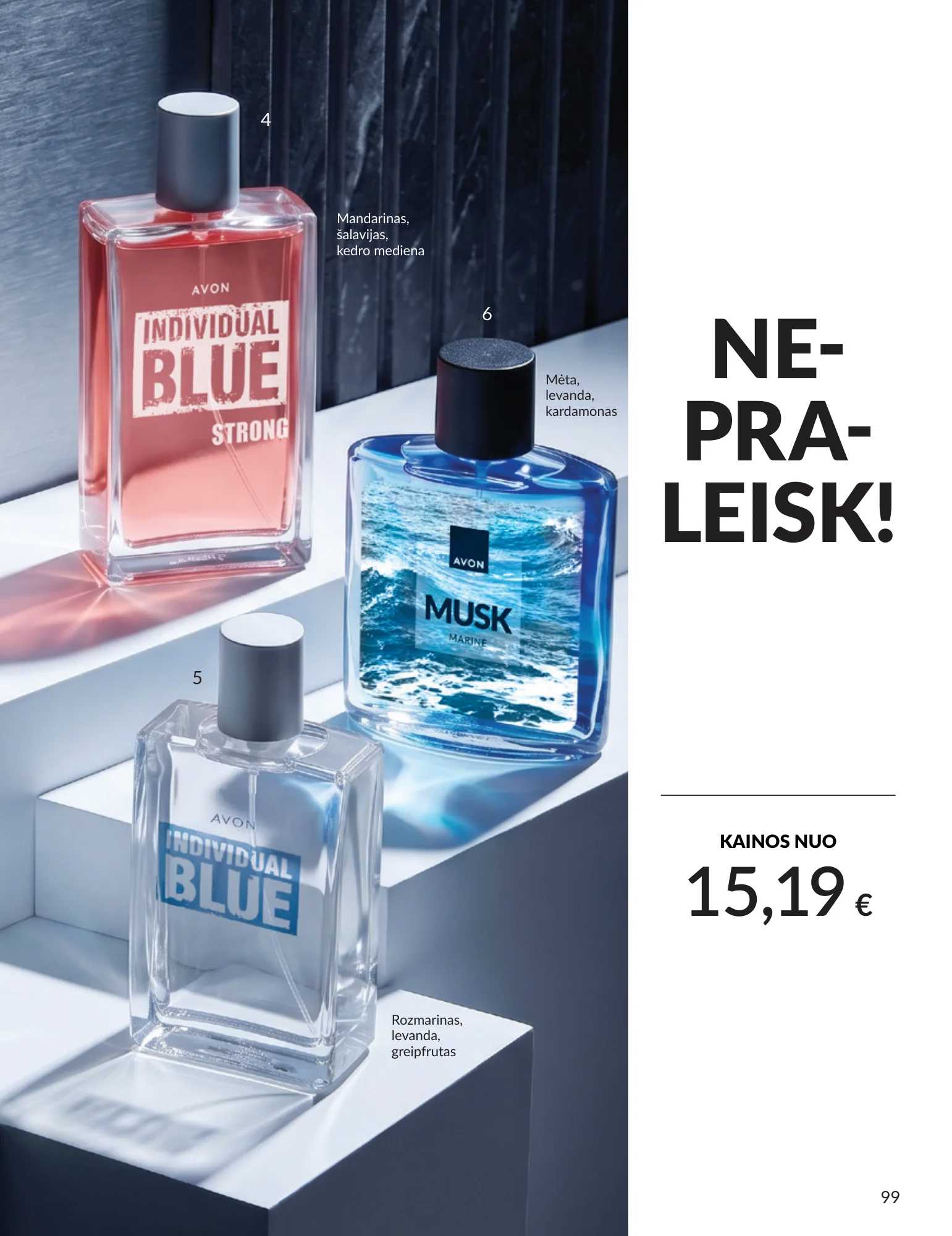 Avon akcijų leidinys, 99 puslapis