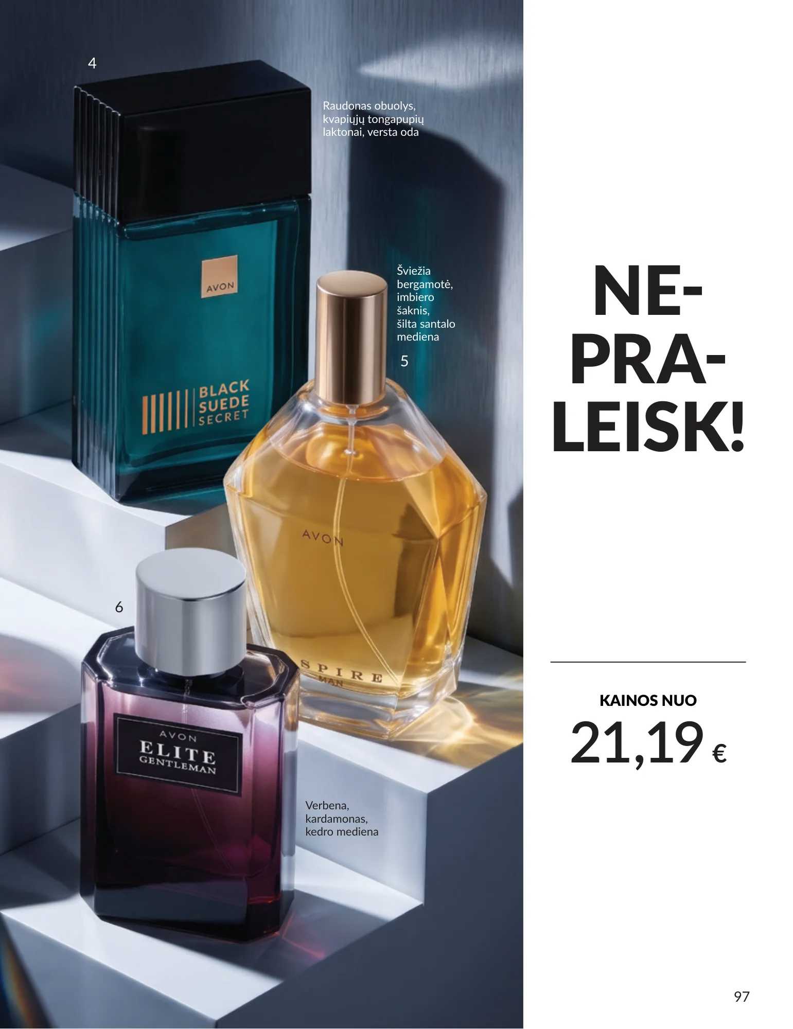 Avon akcijų leidinys, 97 puslapis