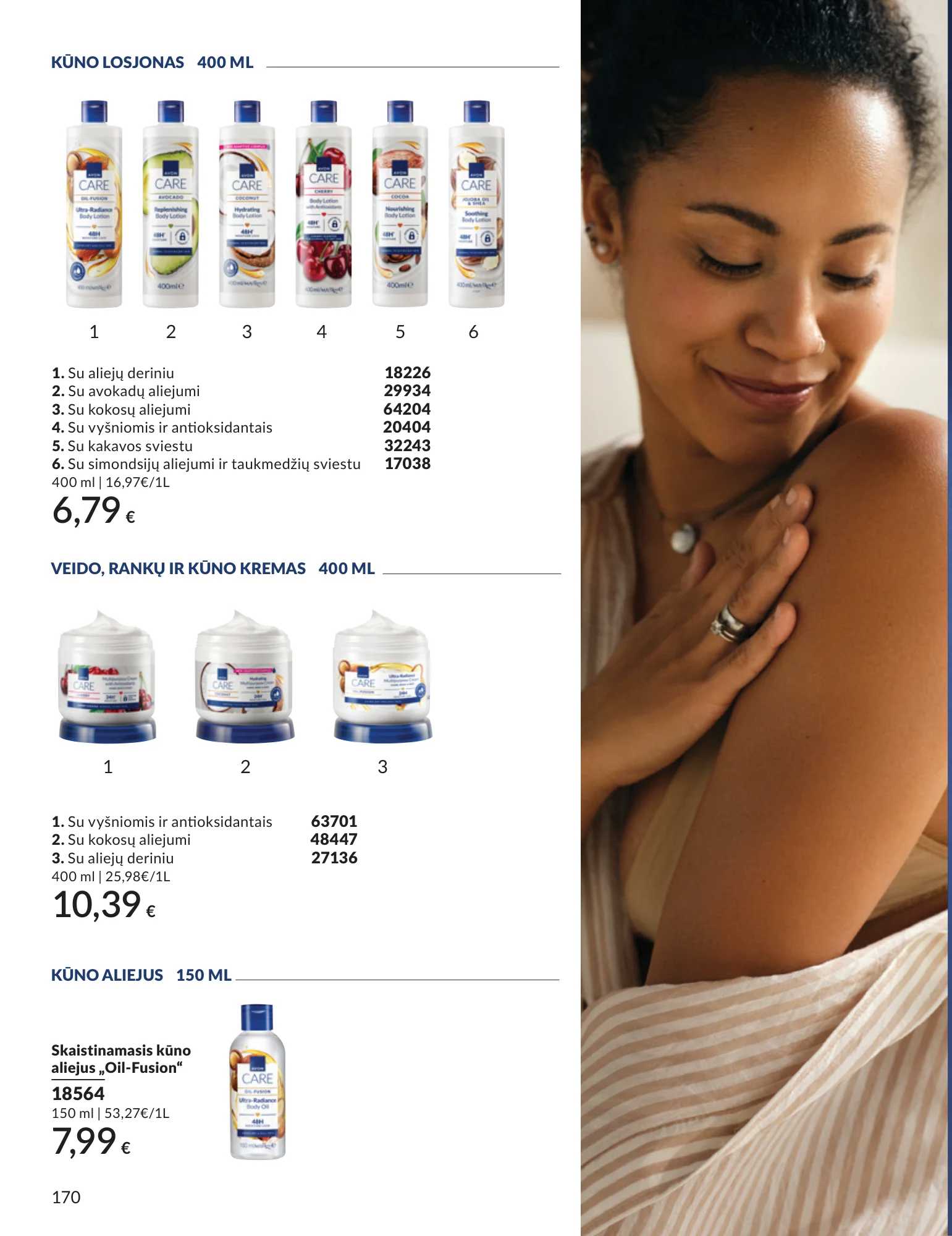 Avon akcijų leidinys, 170 puslapis
