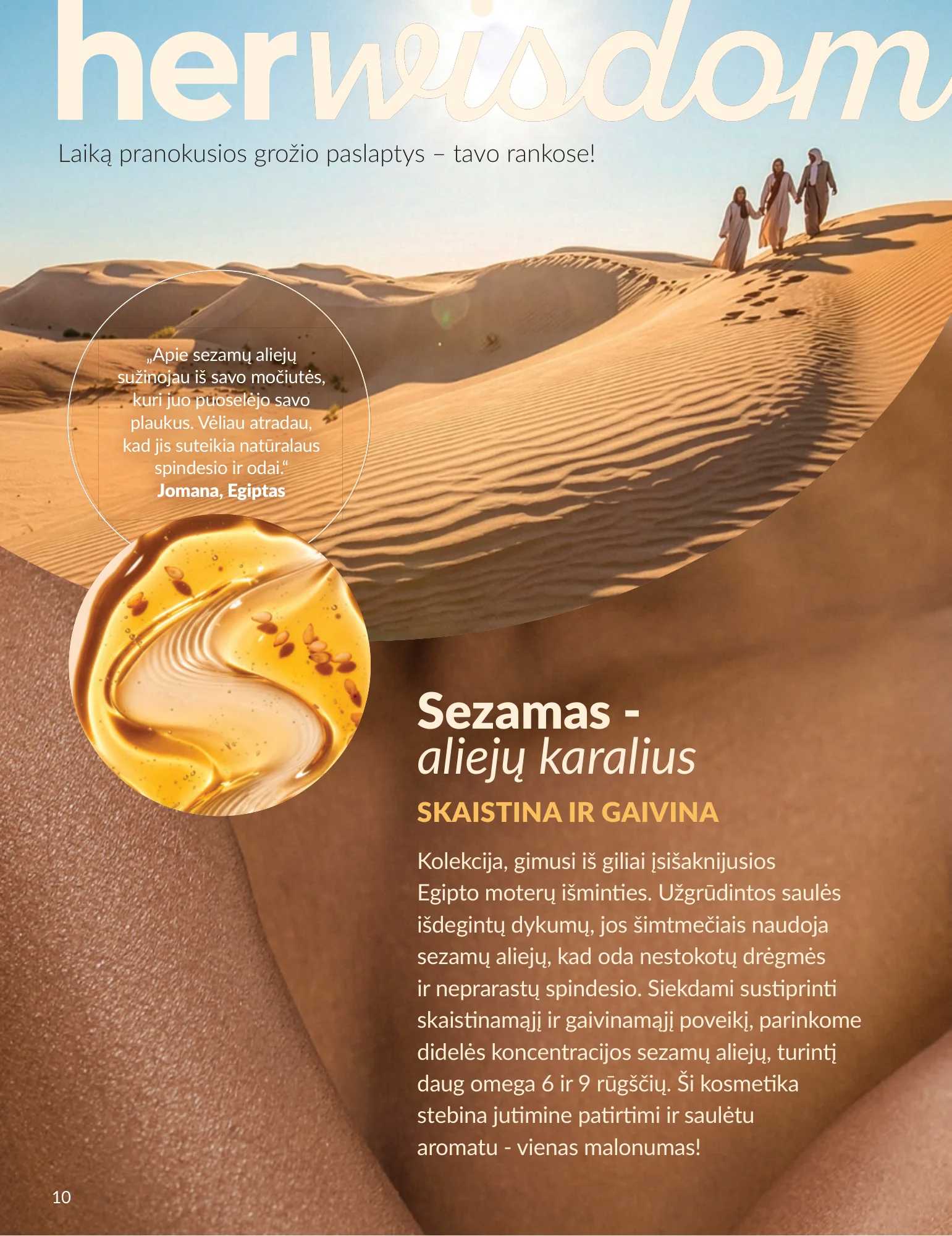 Avon akcijų leidinys, 10 puslapis