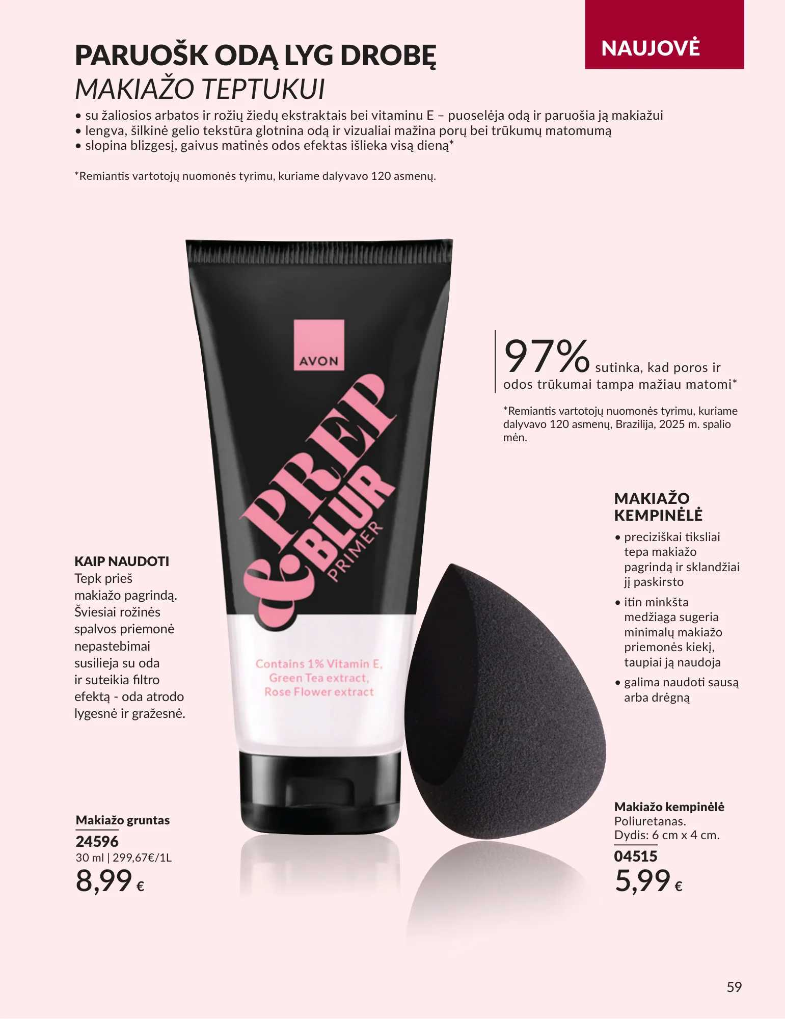 Avon akcijų leidinys, 59 puslapis