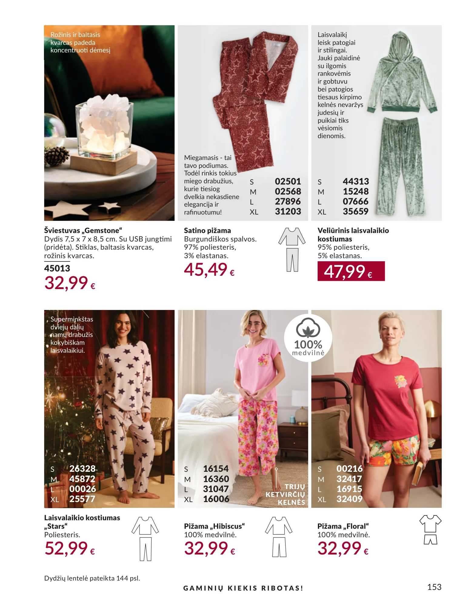 Avon akcijų leidinys, 153 puslapis