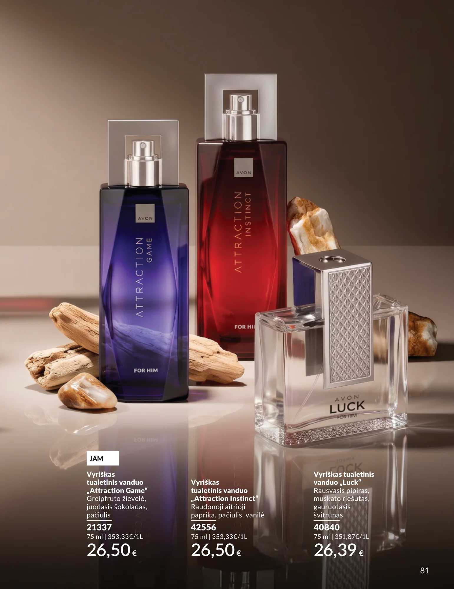Avon akcijų leidinys, 81 puslapis