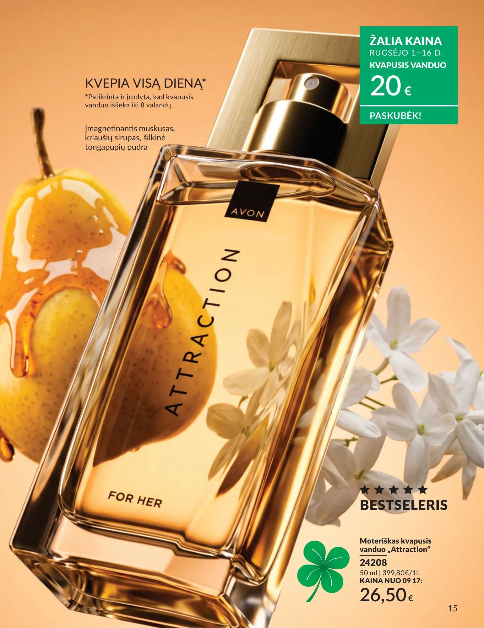 Avon akcijų leidinys, 15 puslapis