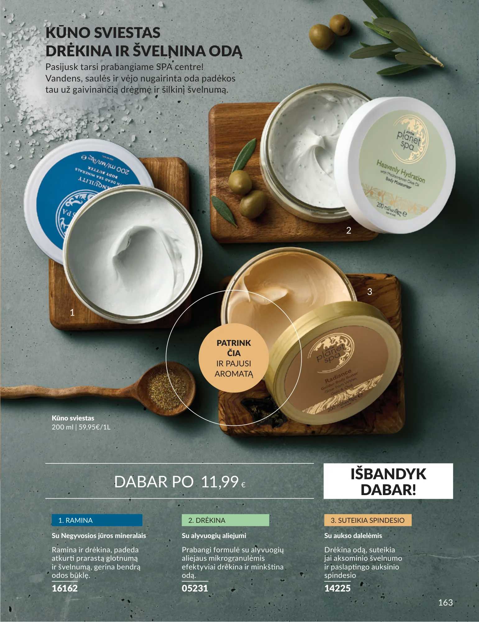 Avon akcijų leidinys, 163 puslapis
