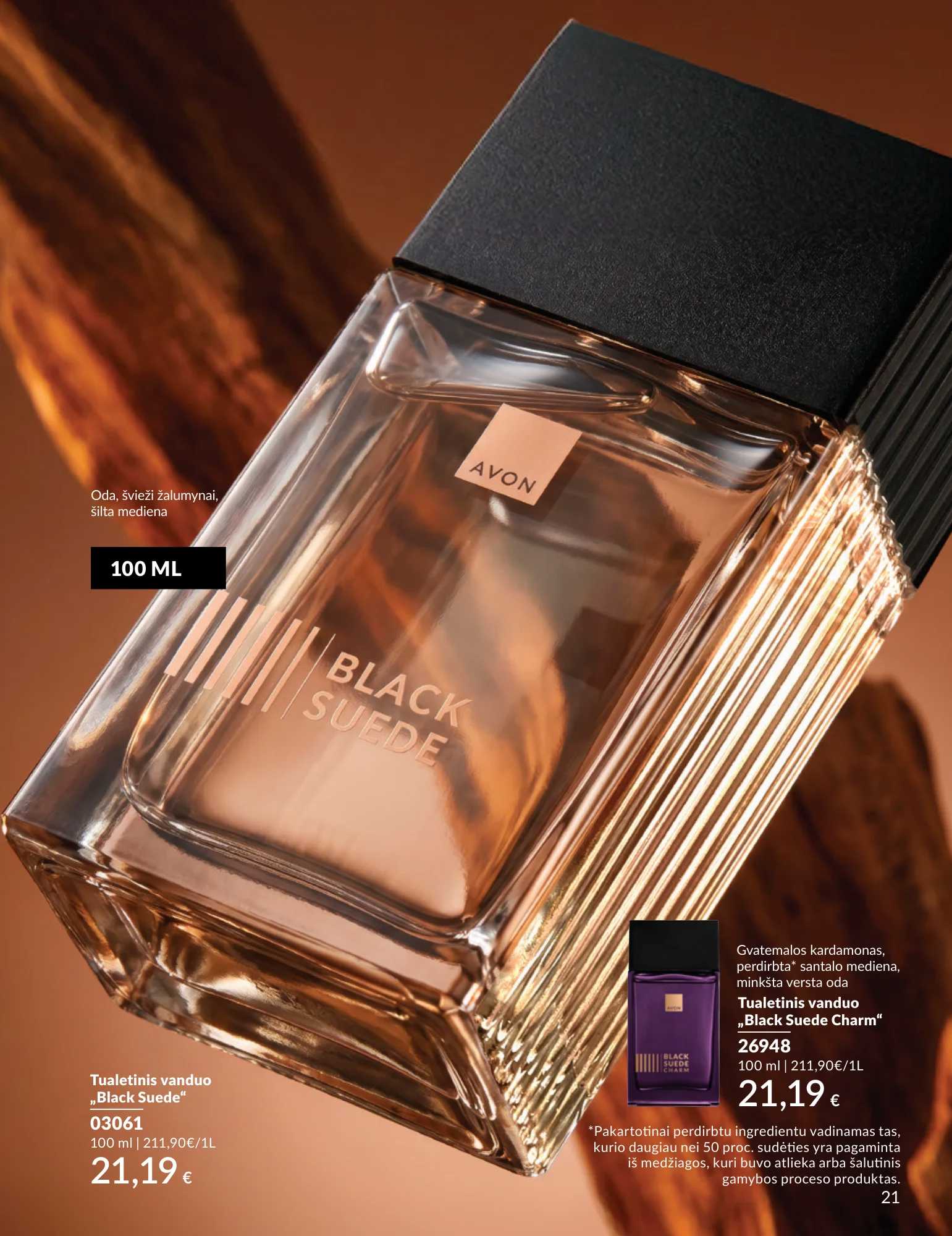 Avon akcijų leidinys, 21 puslapis