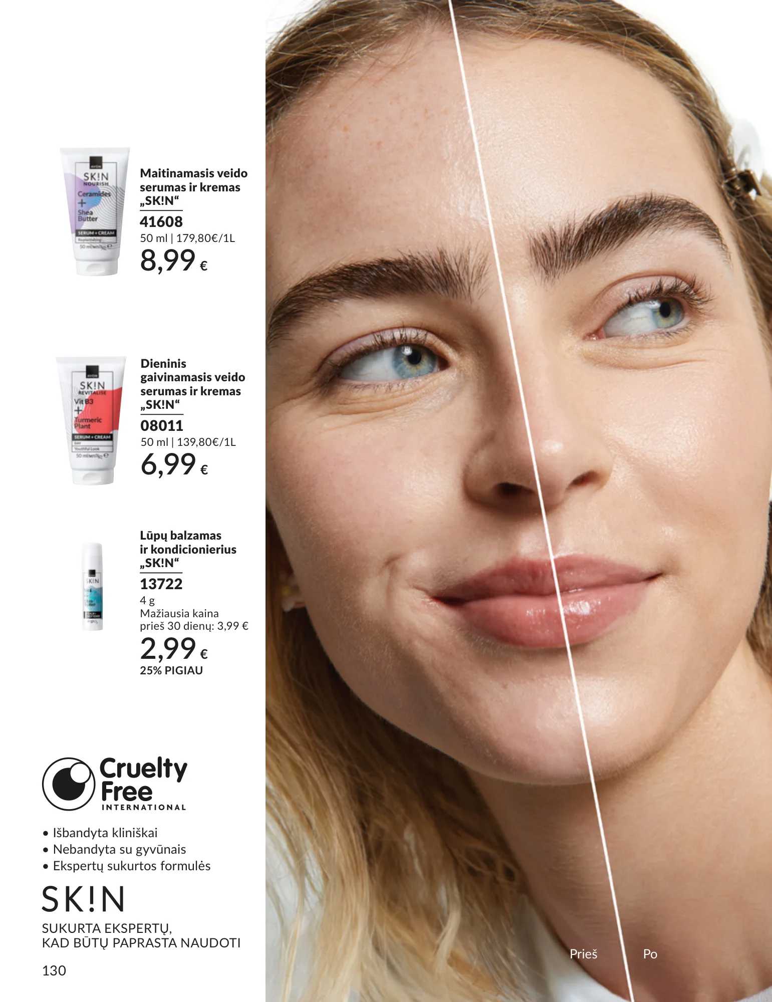 Avon akcijų leidinys, 130 puslapis