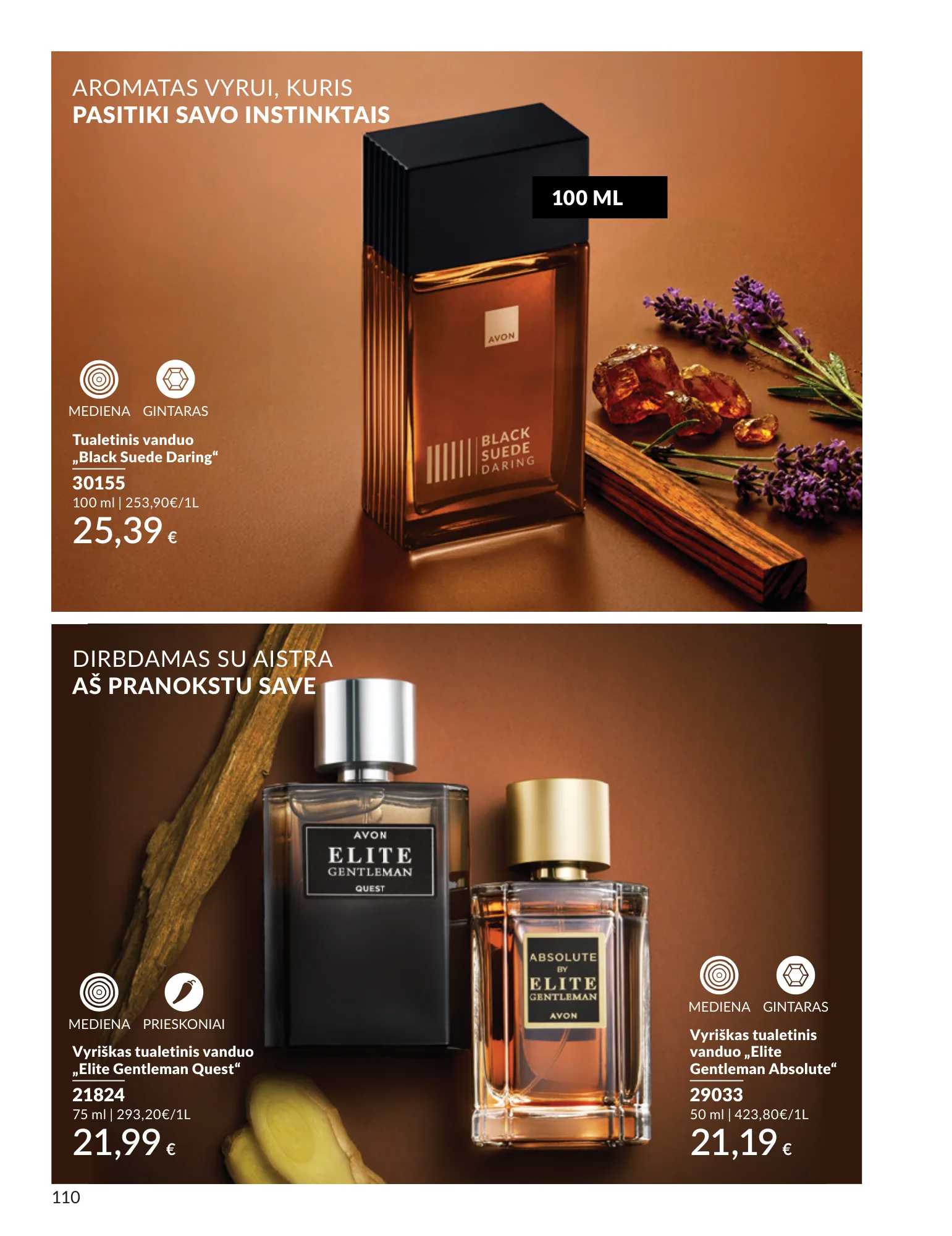 Avon akcijų leidinys, 110 puslapis