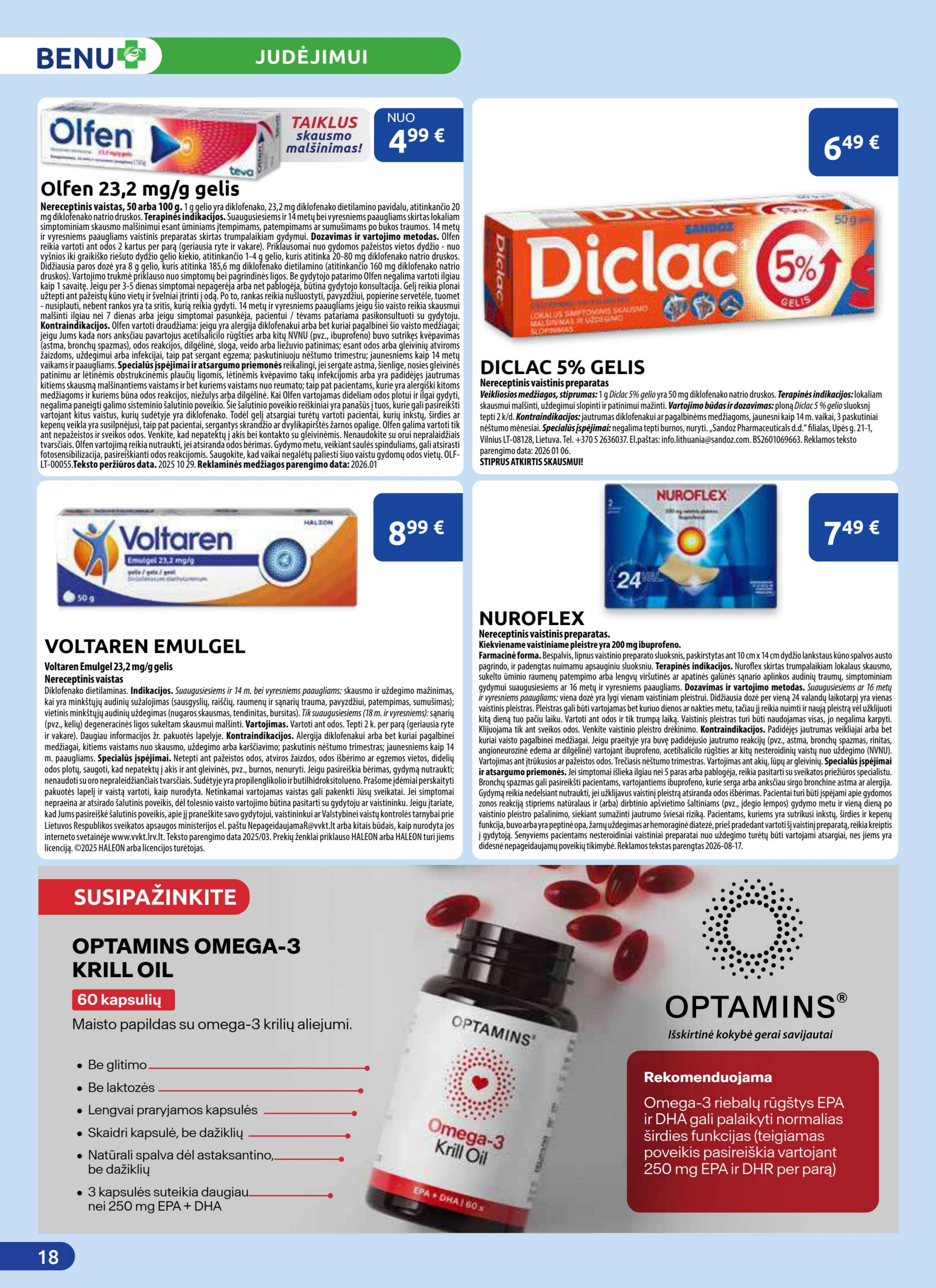 Benu akcijų leidinys, 18 puslapis