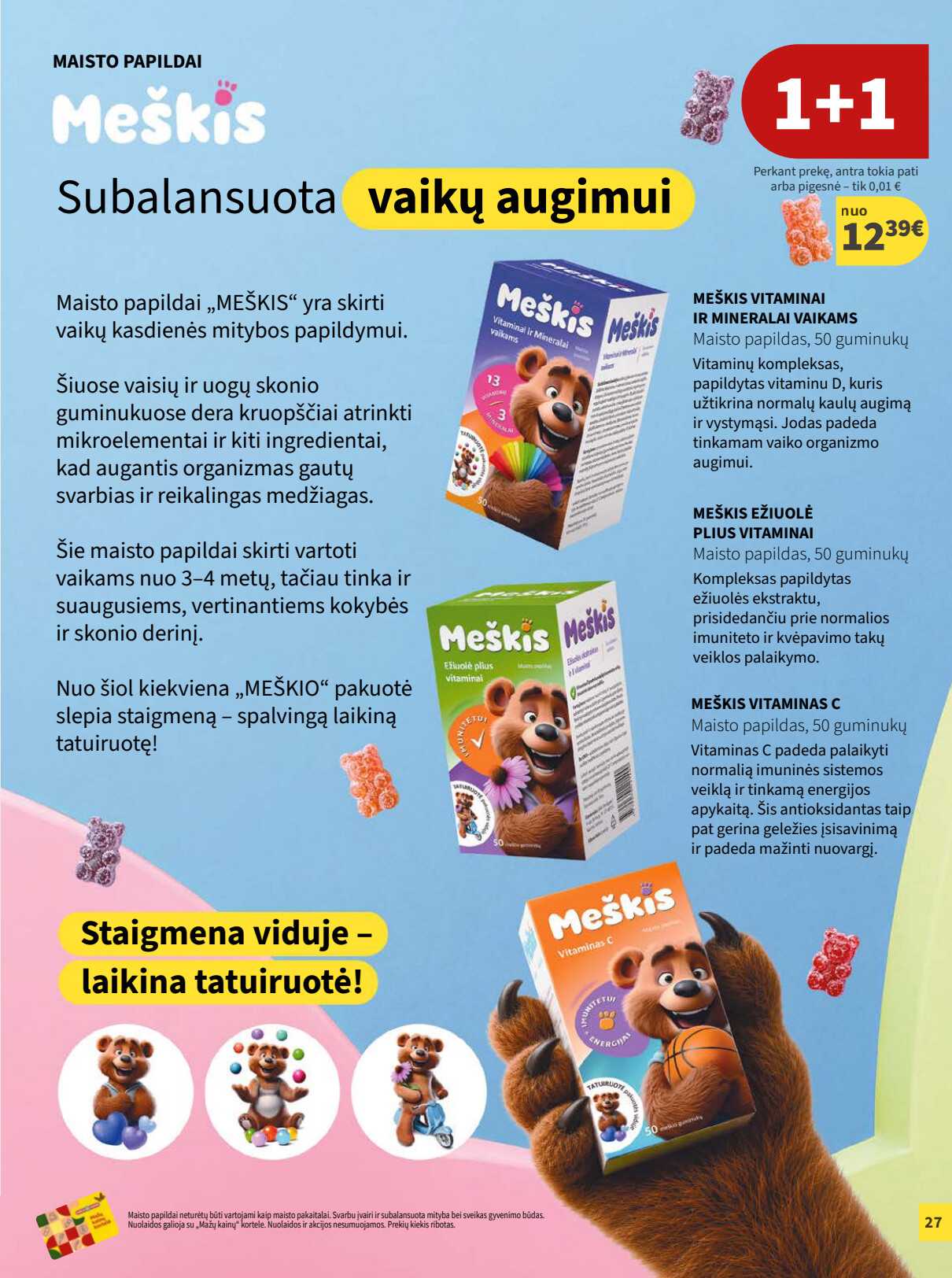 Camelia vaistinė akcijų leidinys, 27 puslapis