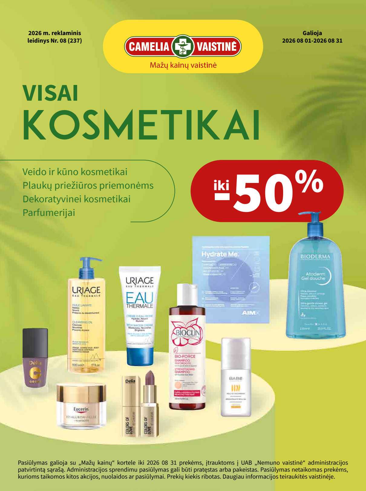 Akcijų leidinys Camelia vaistinė akcijų leidinys