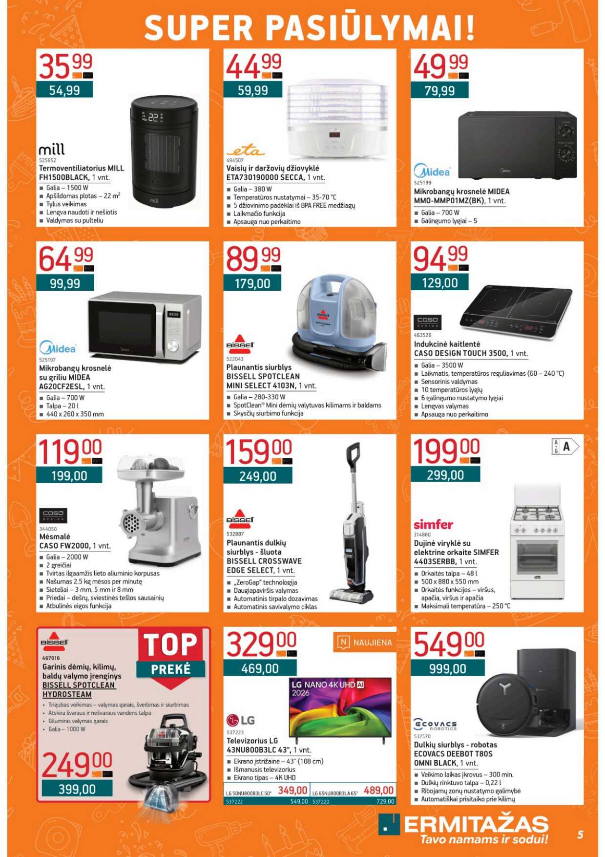 Ermitažas akcijų leidinys, 5 puslapis
