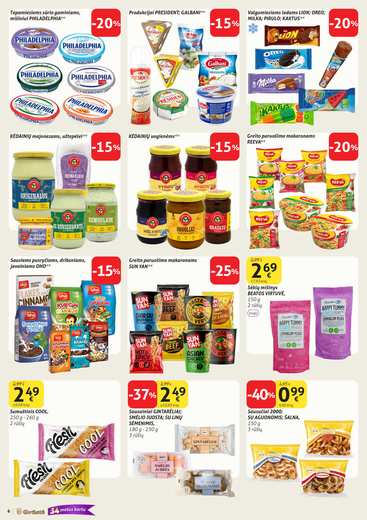Grūstė akcijų leidinys, 6 puslapis