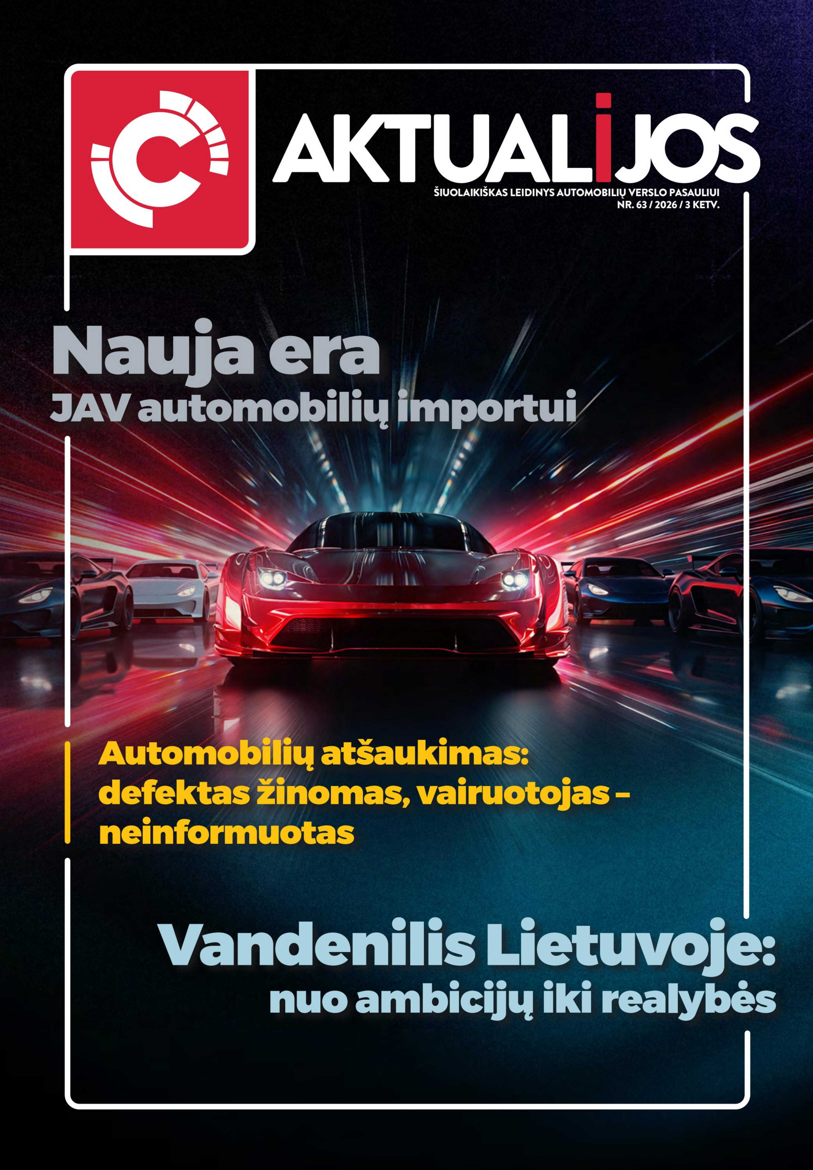 Akcijų leidinys Inter Cars leidinys „Aktualijos“