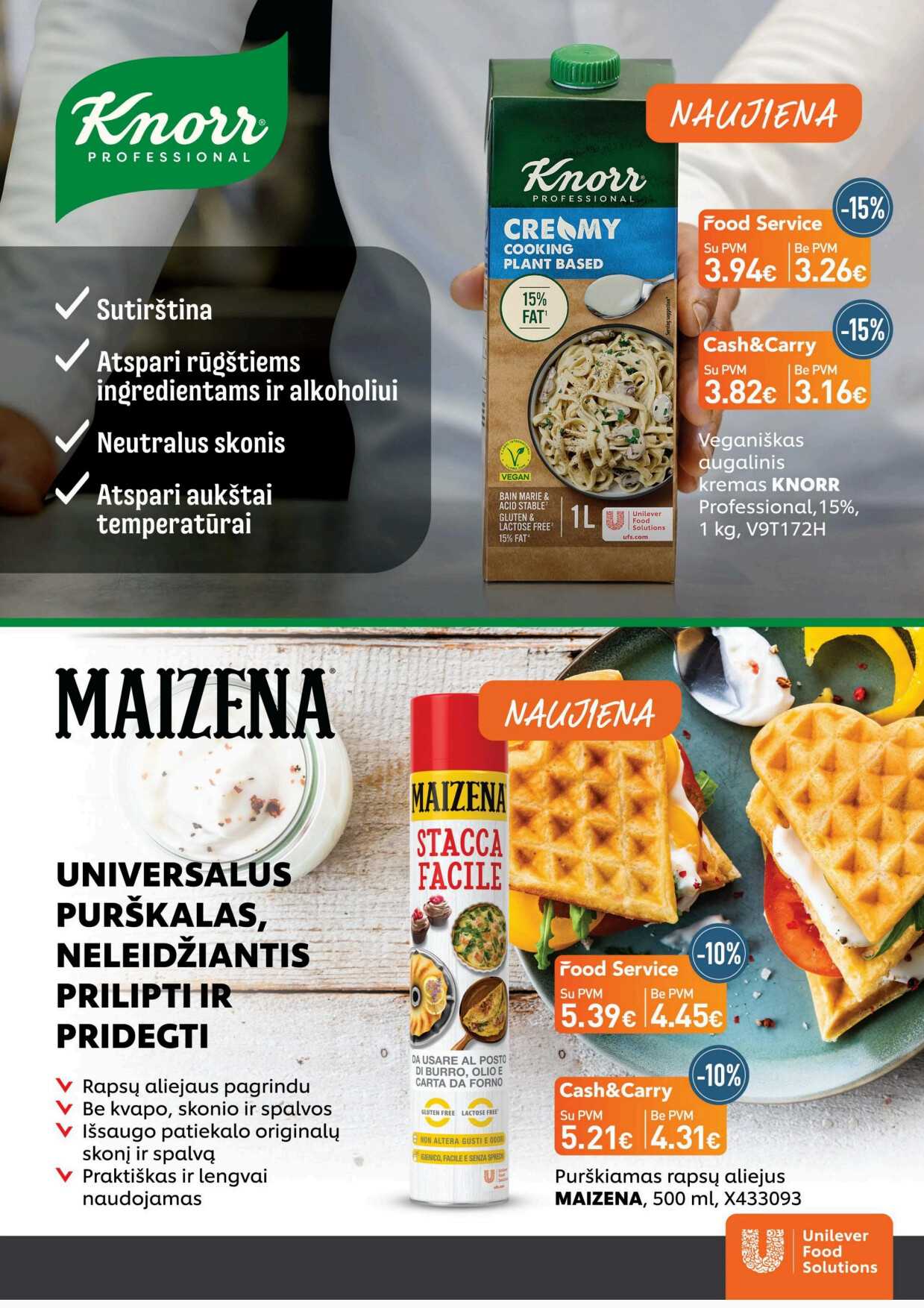 Promo „Food service“ akcijų leidinys, 7 puslapis