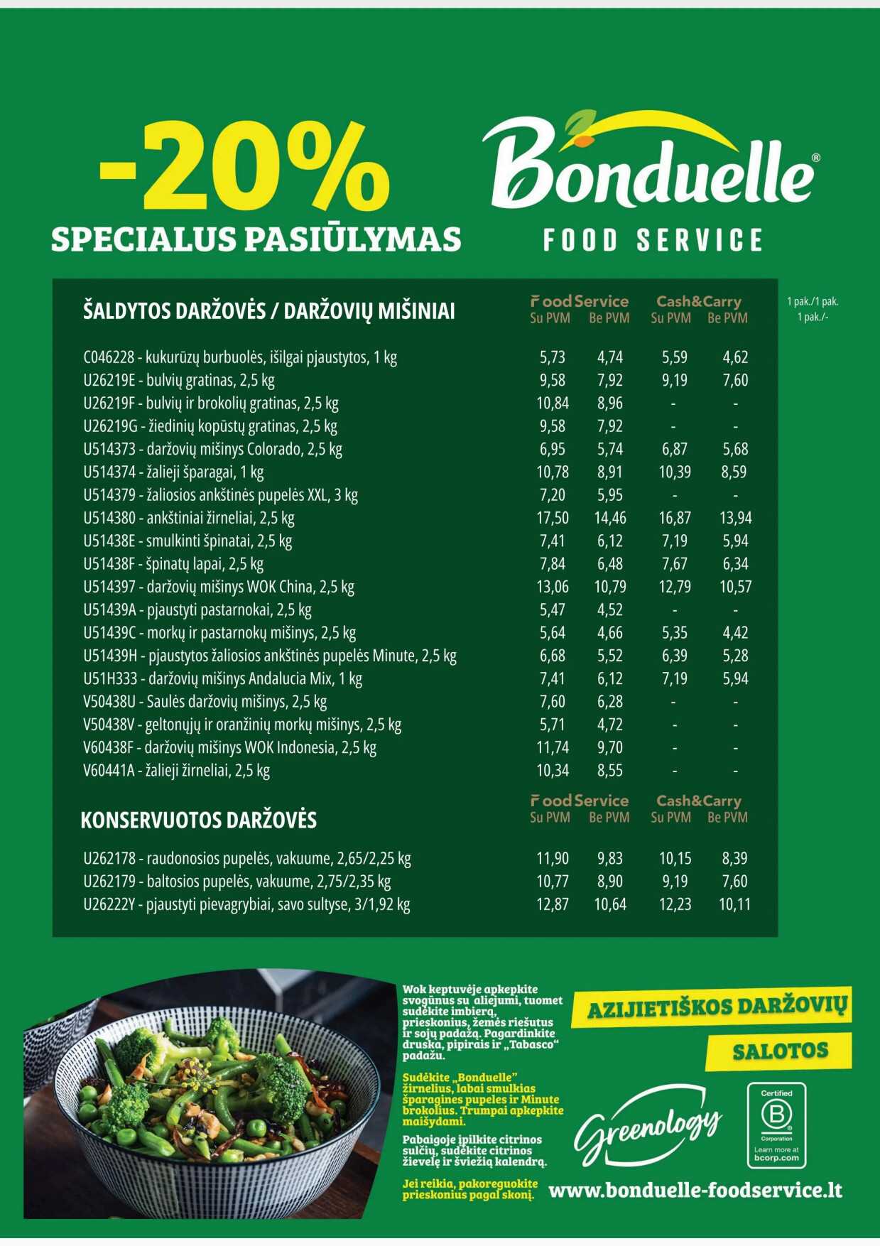 Promo „Food service“ akcijų leidinys, 11 puslapis