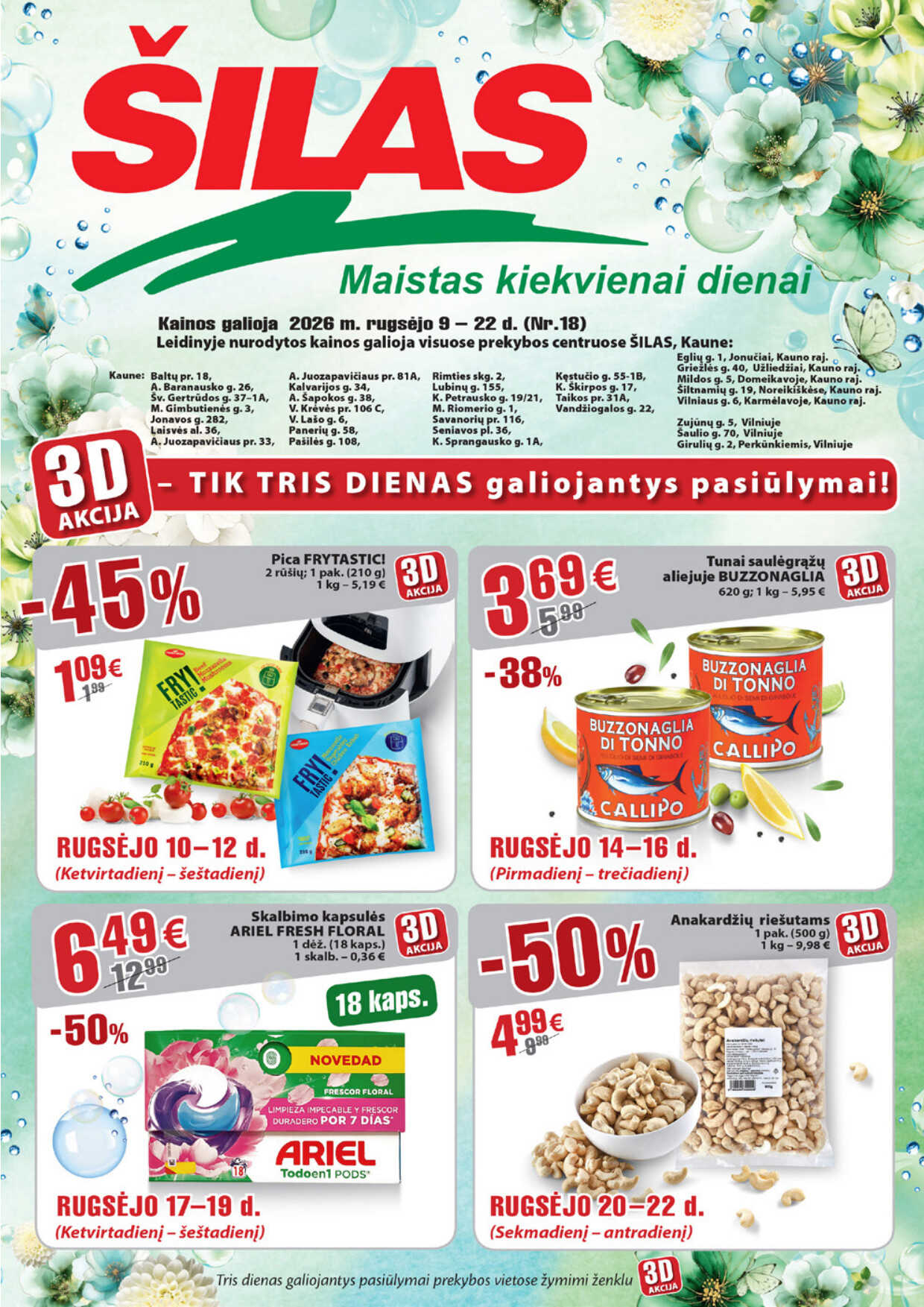 Akcijų leidinys Šilas akcijų leidinys