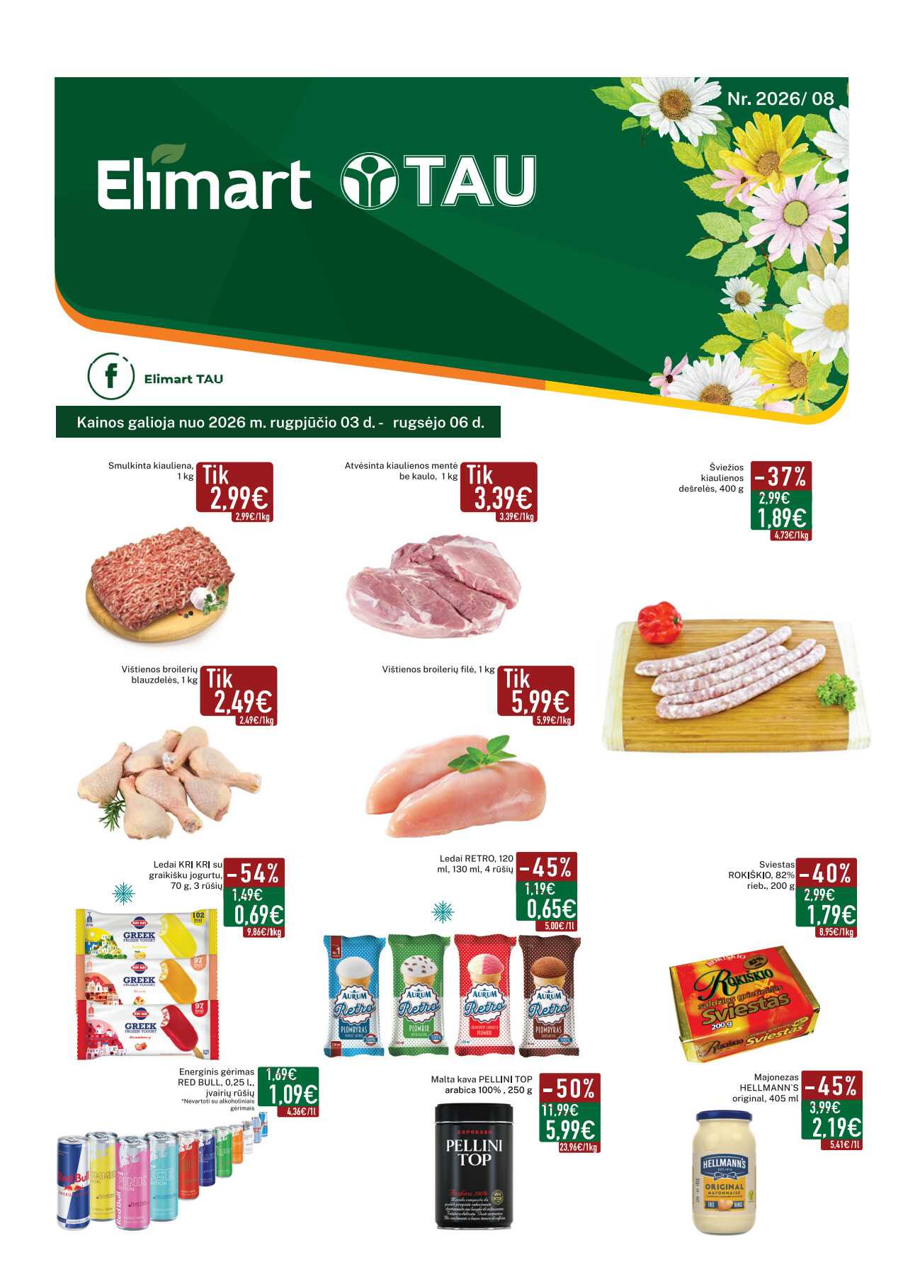 Akcijų leidinys Elimart Tau akcijų leidinys