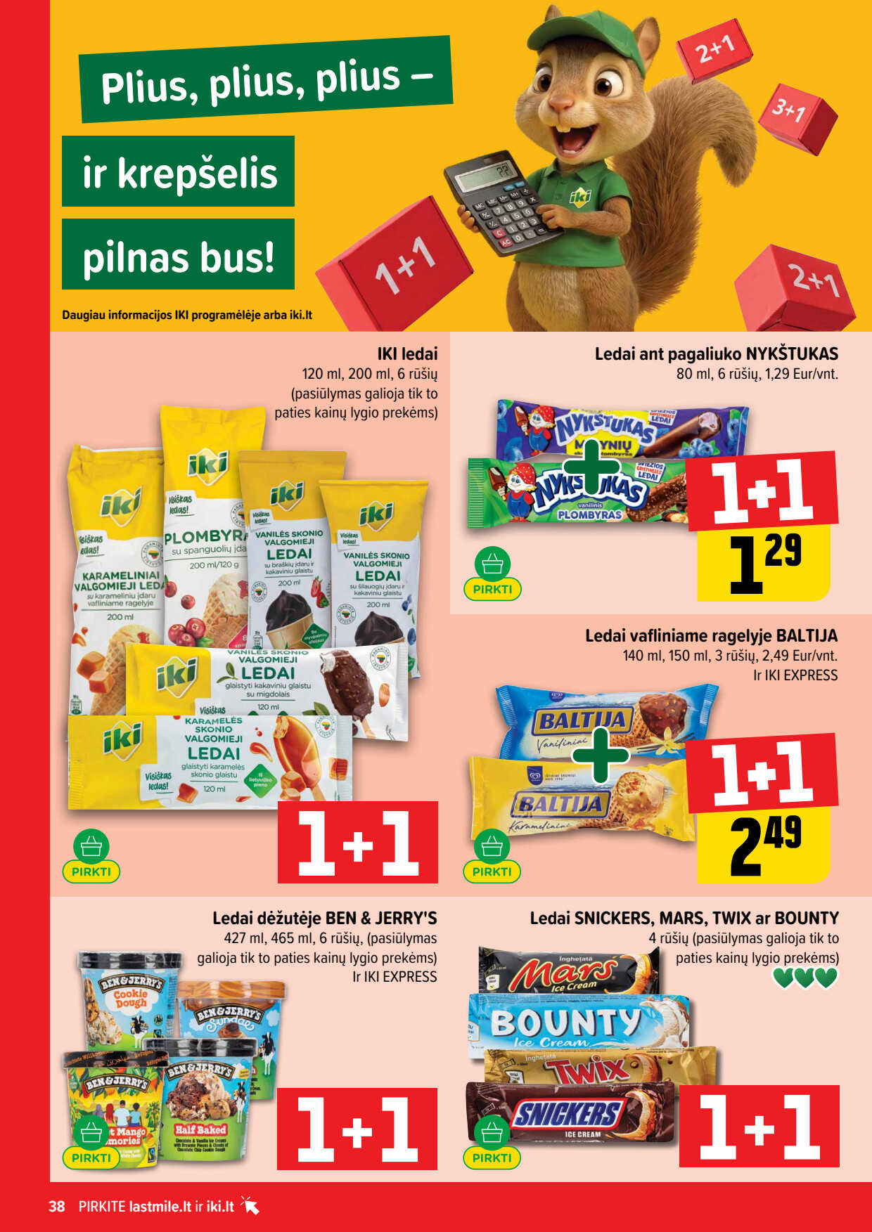 Iki akcijų leidinys, 38 puslapis