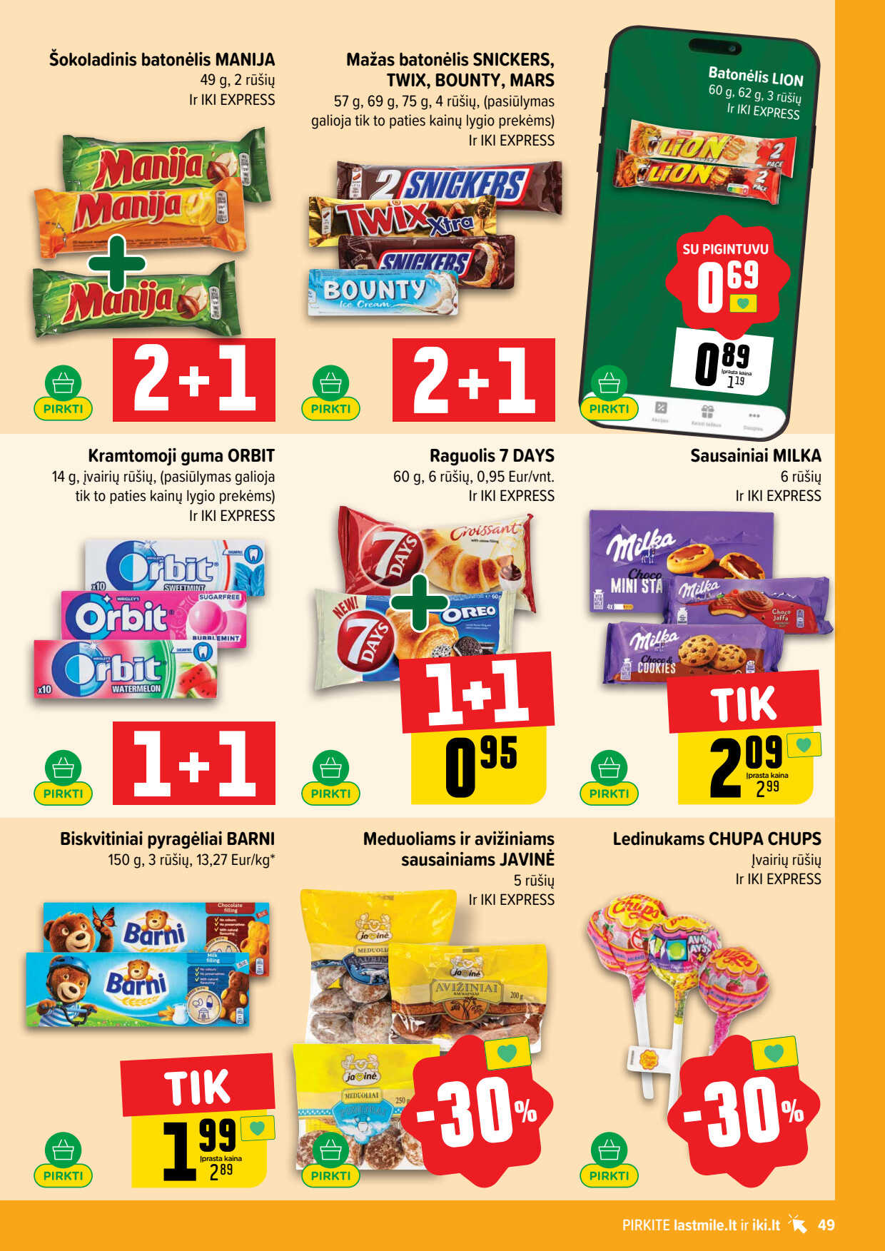 Iki akcijų leidinys, 49 puslapis