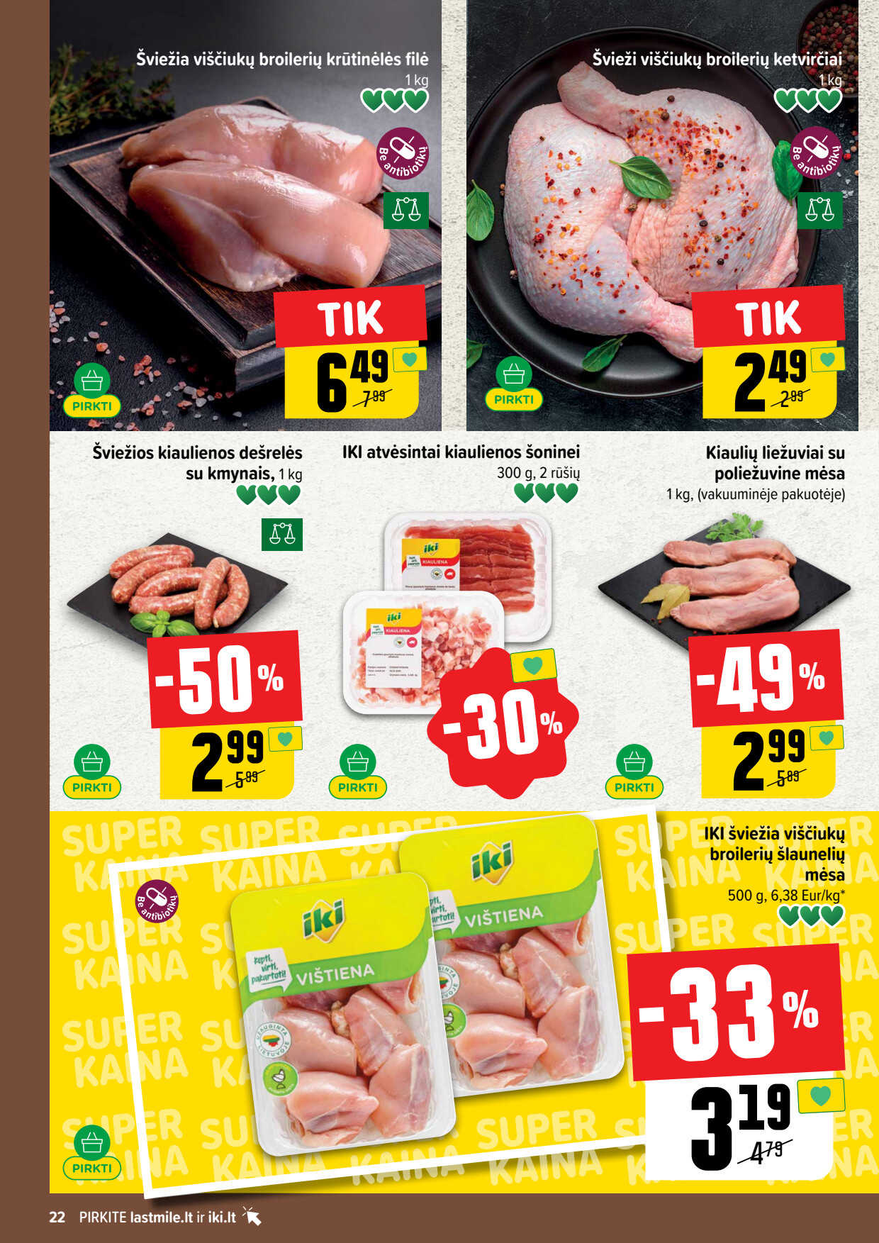 Iki akcijų leidinys, 22 puslapis