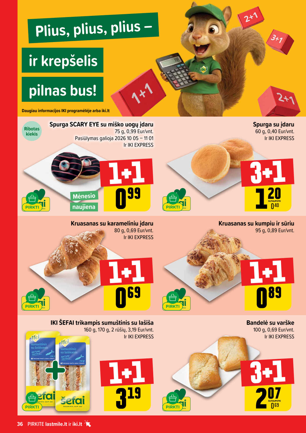 Iki akcijų leidinys, 36 puslapis