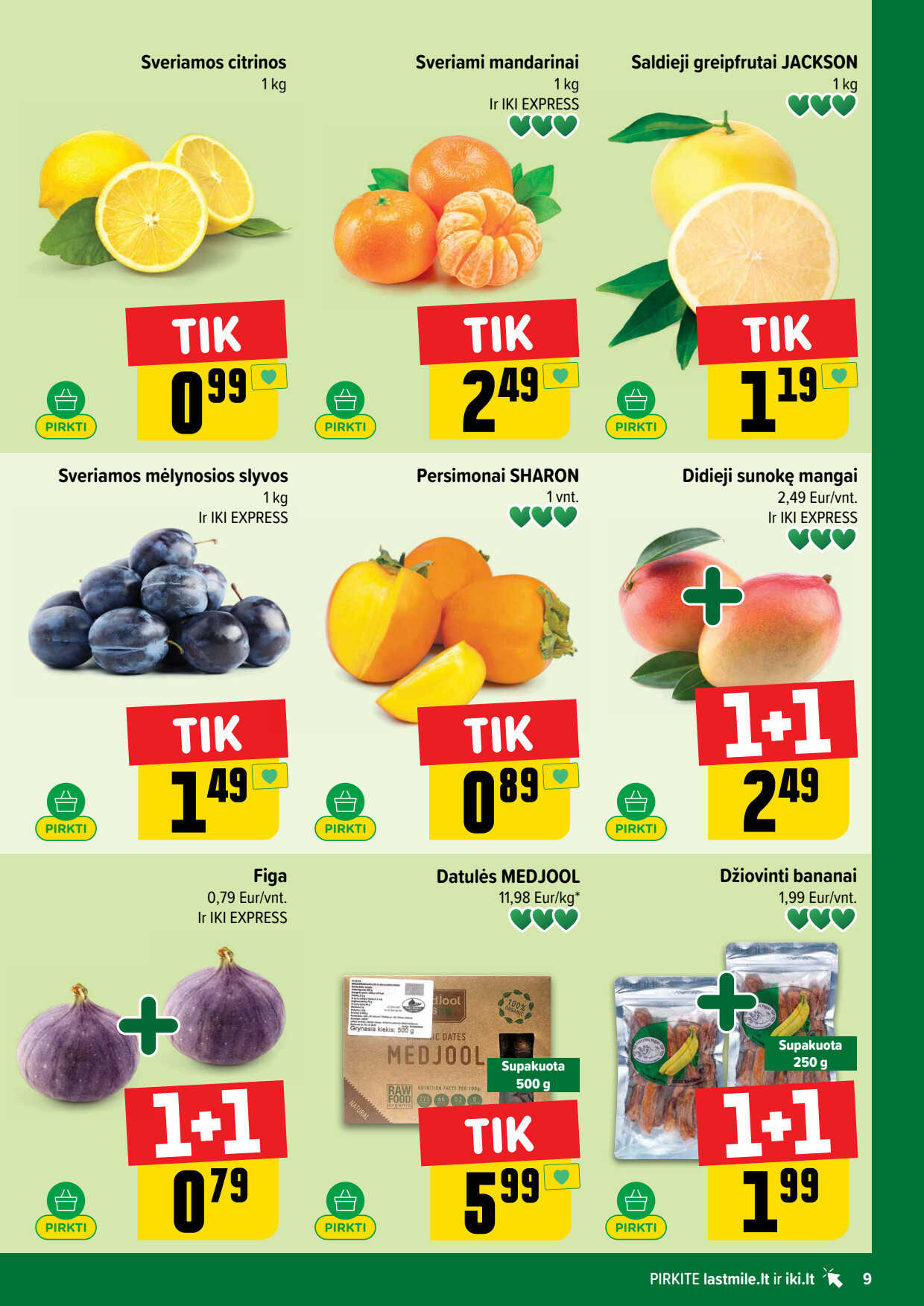 Iki akcijų leidinys, 9 puslapis