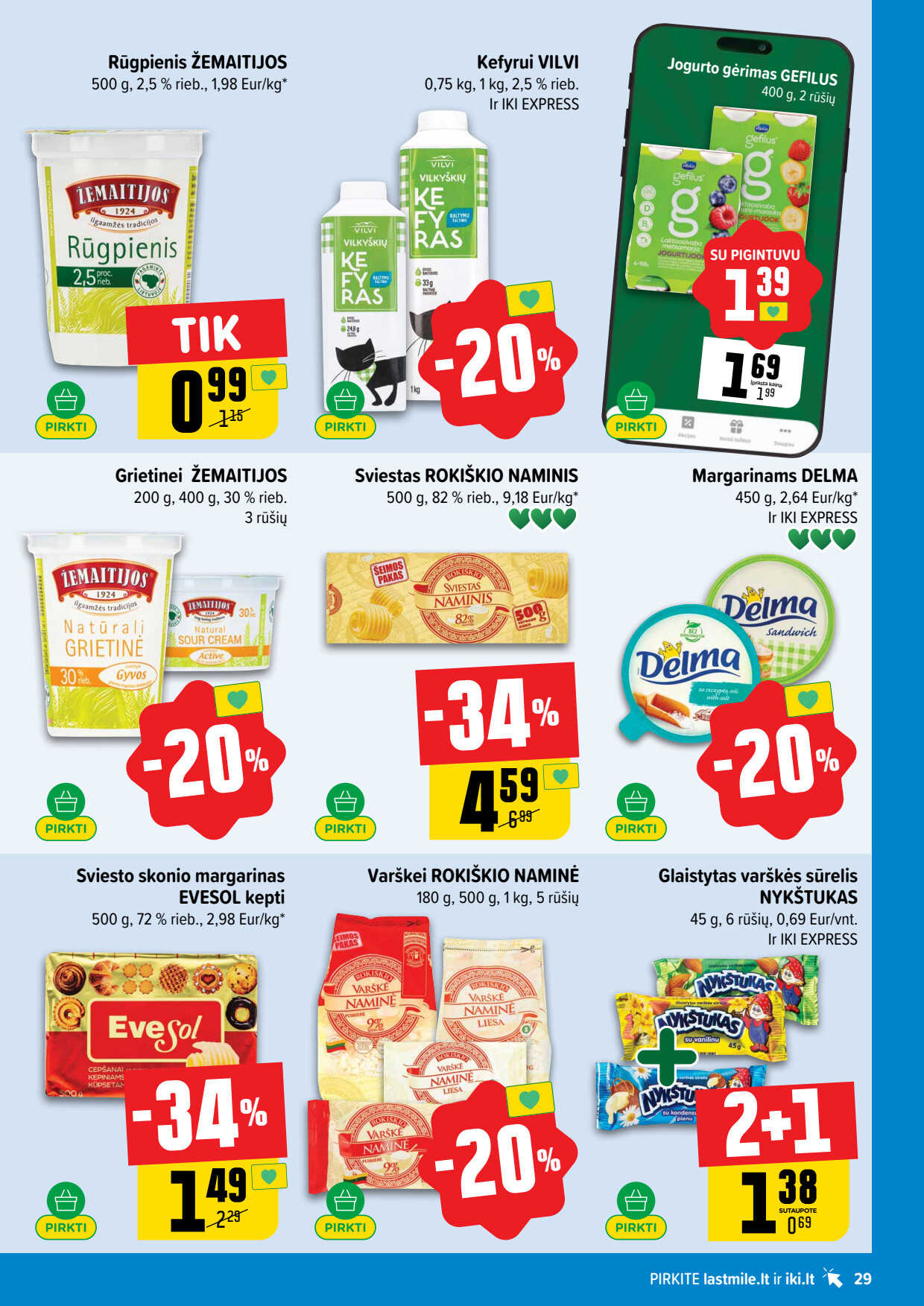Iki akcijų leidinys, 29 puslapis