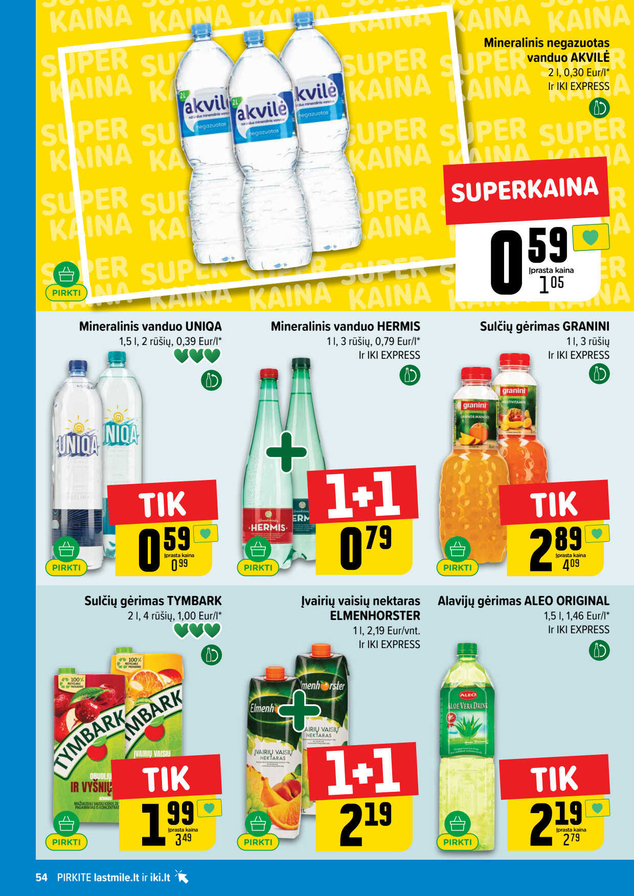 Iki akcijų leidinys, 54 puslapis