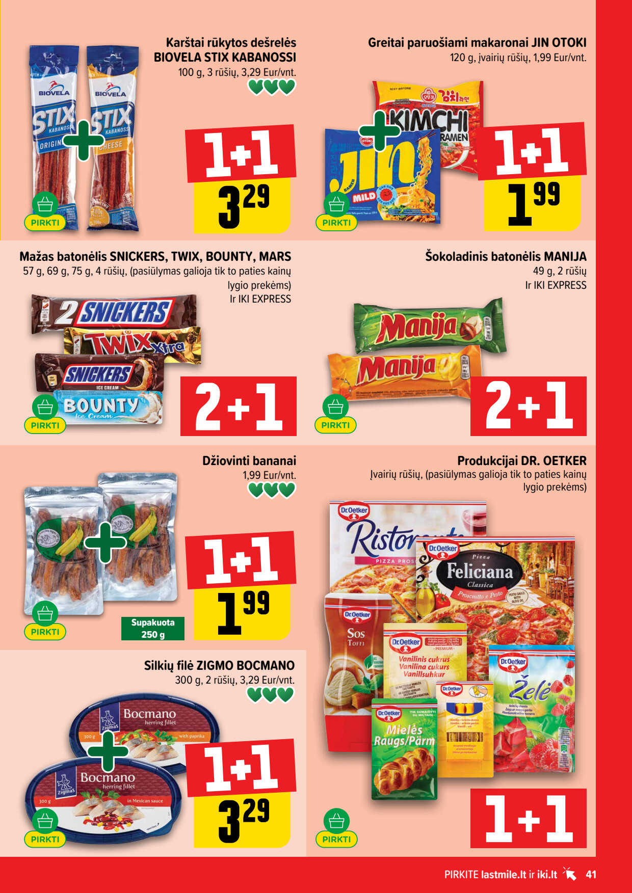 Iki akcijų leidinys, 41 puslapis