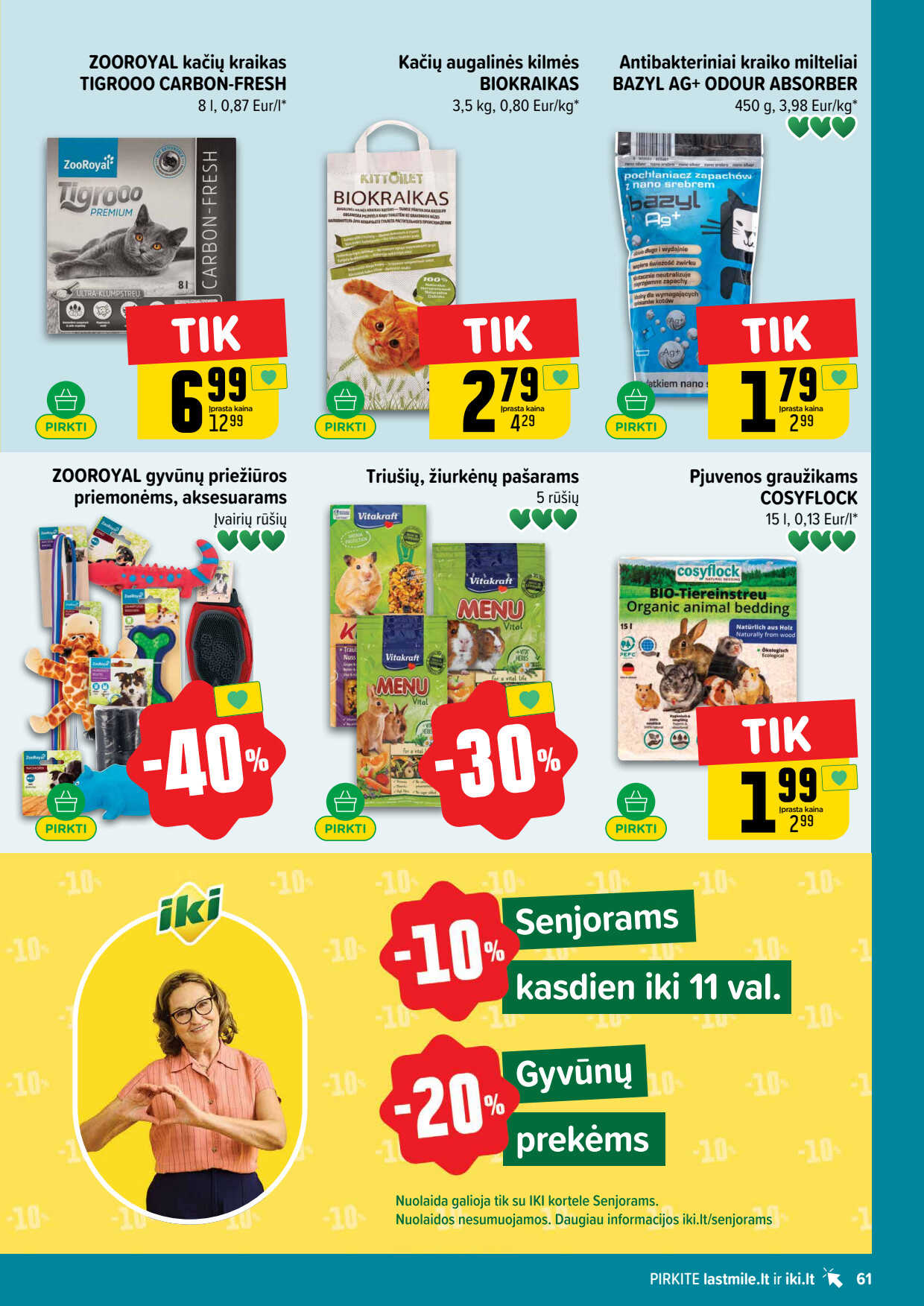 Iki akcijų leidinys, 61 puslapis