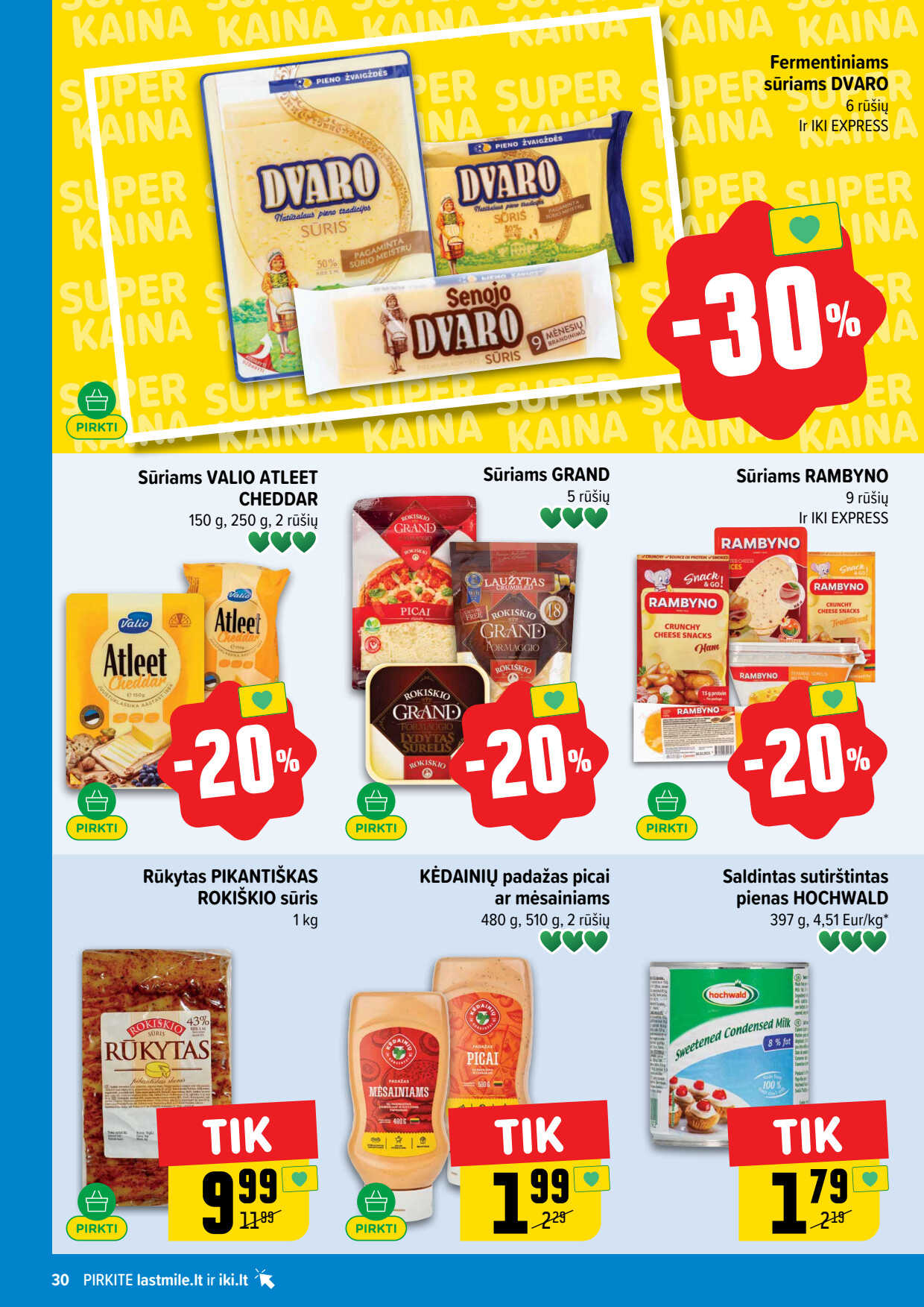 Iki akcijų leidinys, 30 puslapis