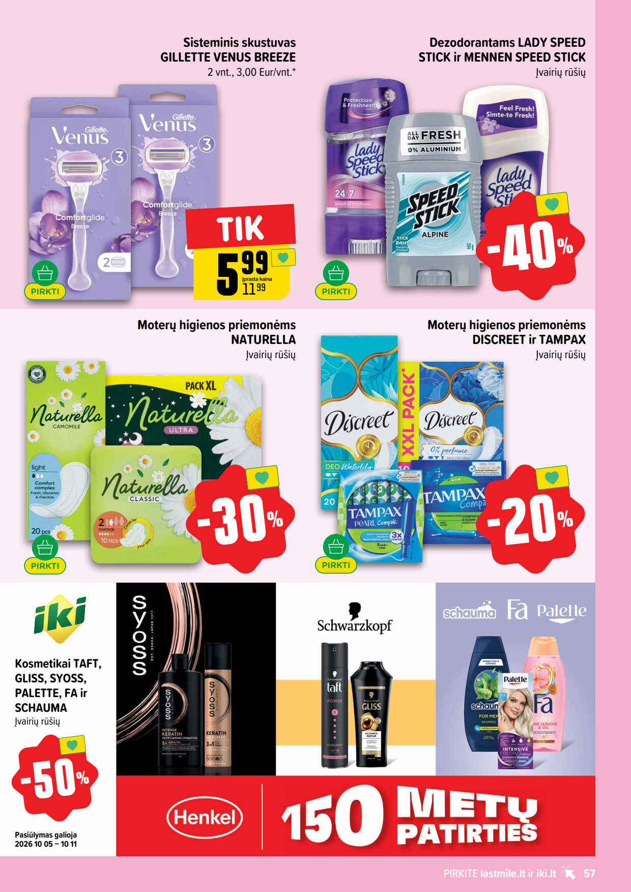 Iki akcijų leidinys, 57 puslapis