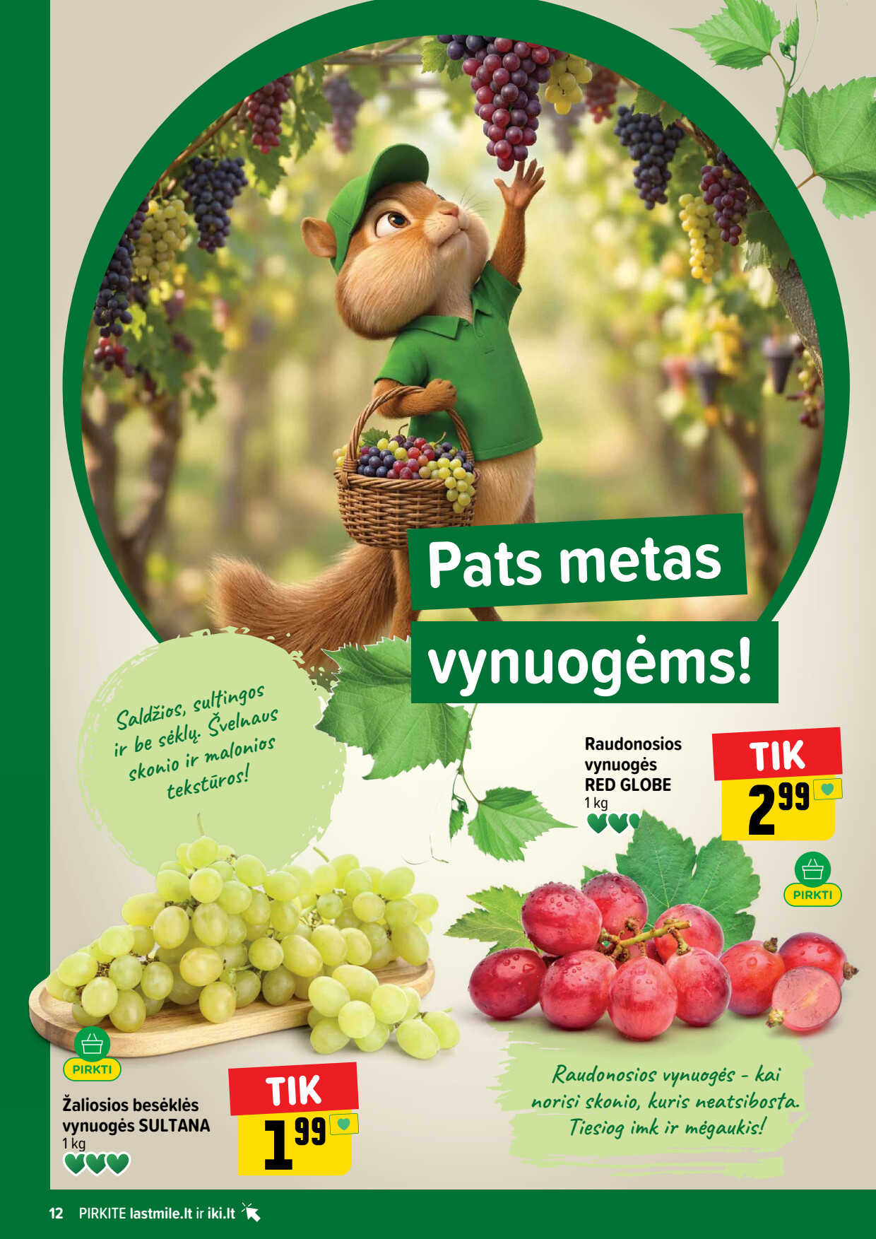 Iki akcijų leidinys, 12 puslapis
