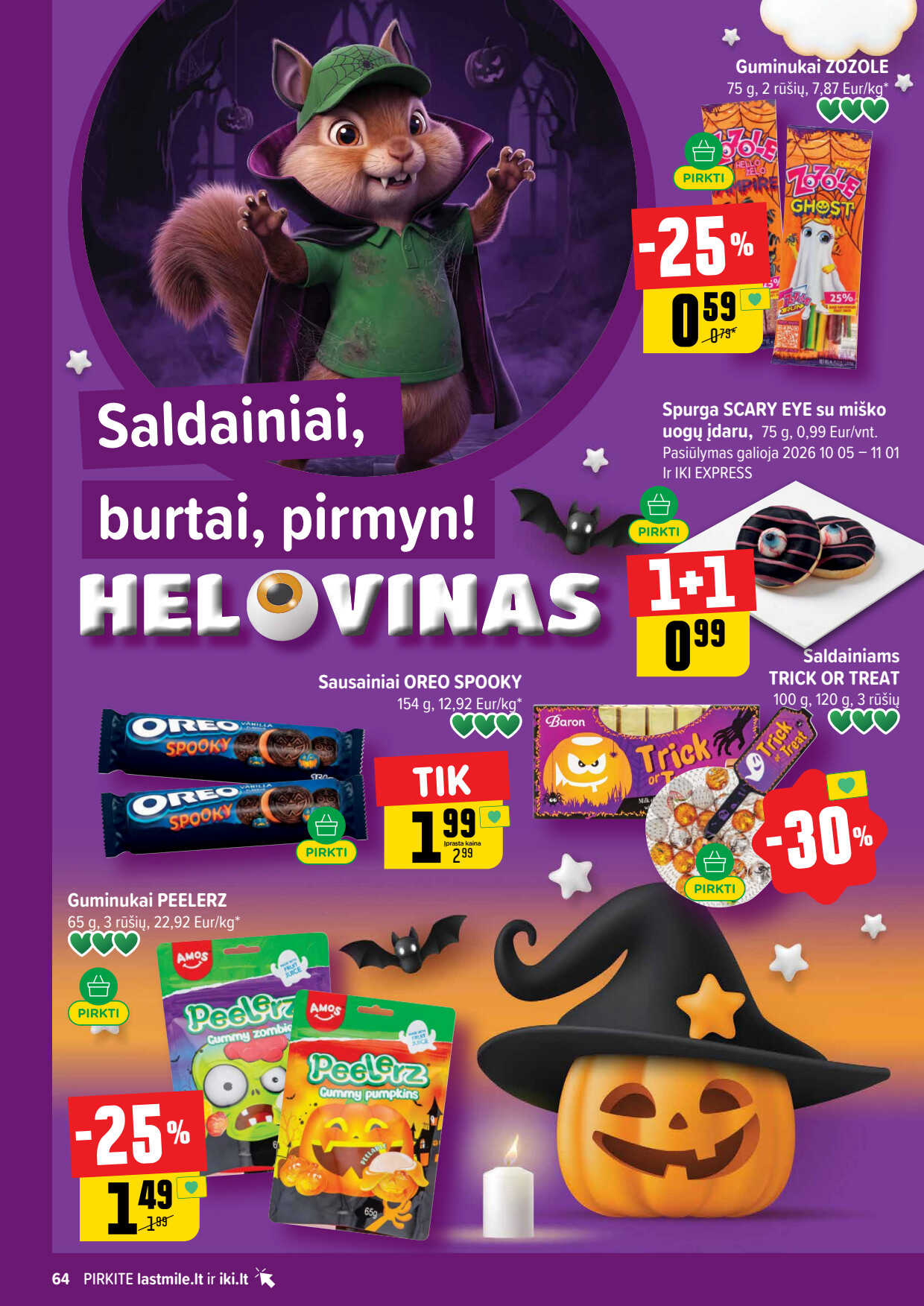 Iki akcijų leidinys, 64 puslapis