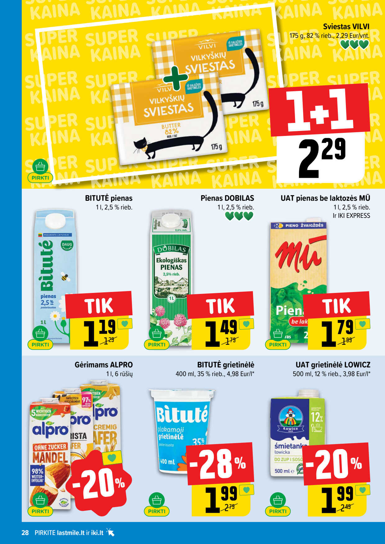 Iki akcijų leidinys, 28 puslapis