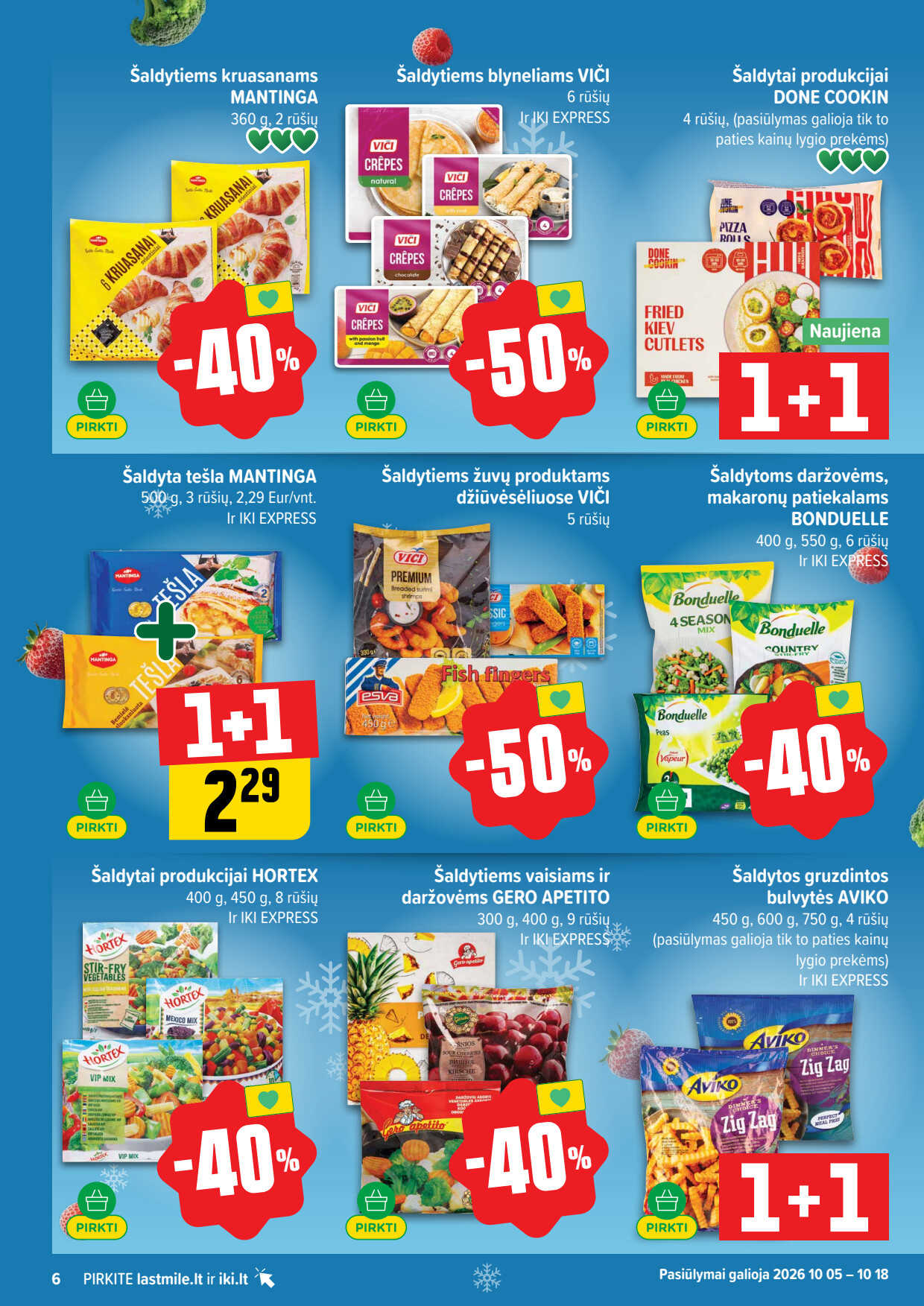 Iki akcijų leidinys, 6 puslapis