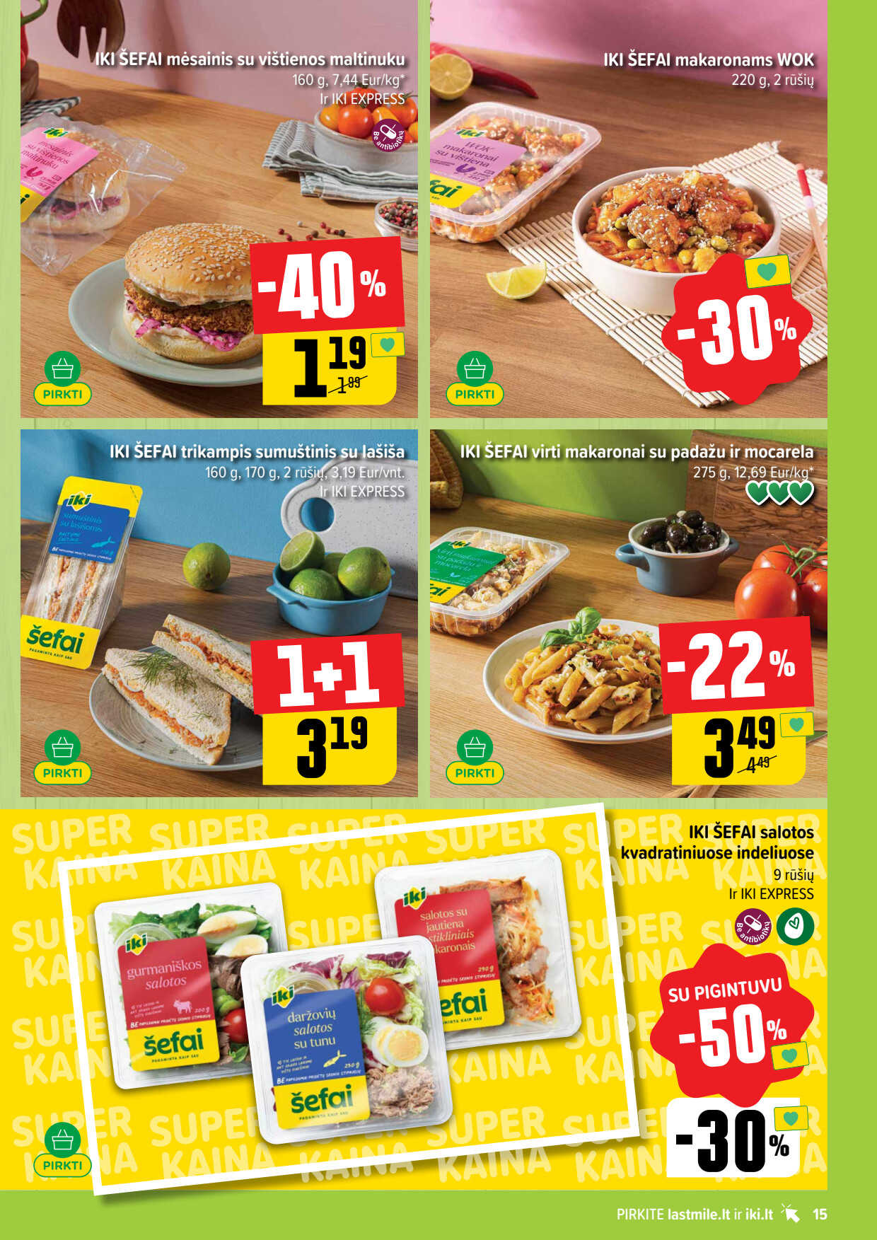 Iki akcijų leidinys, 15 puslapis