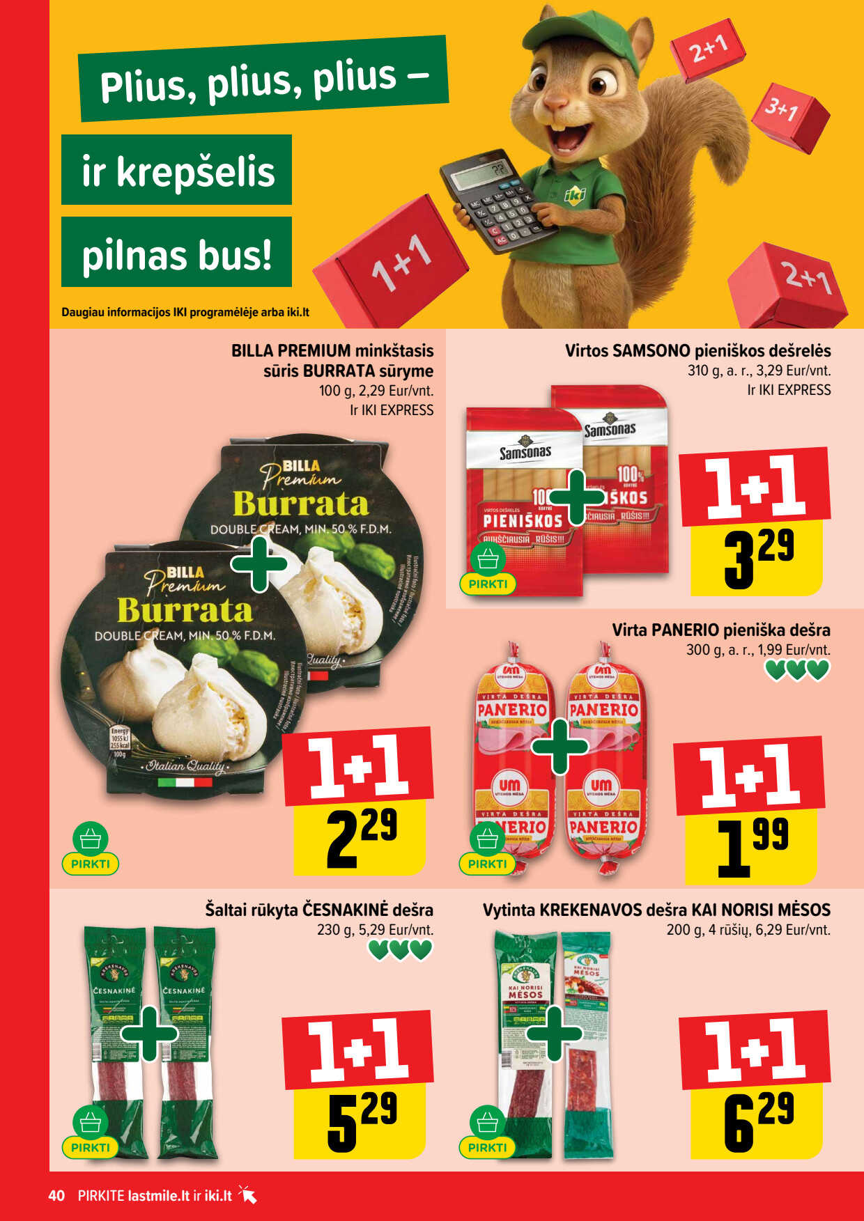 Iki akcijų leidinys, 40 puslapis