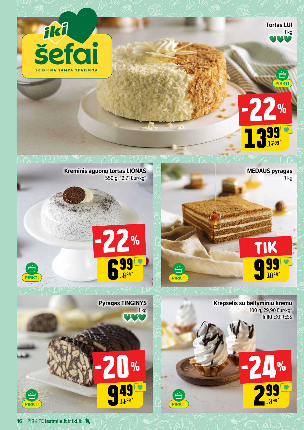 Iki akcijų leidinys, 16 puslapis