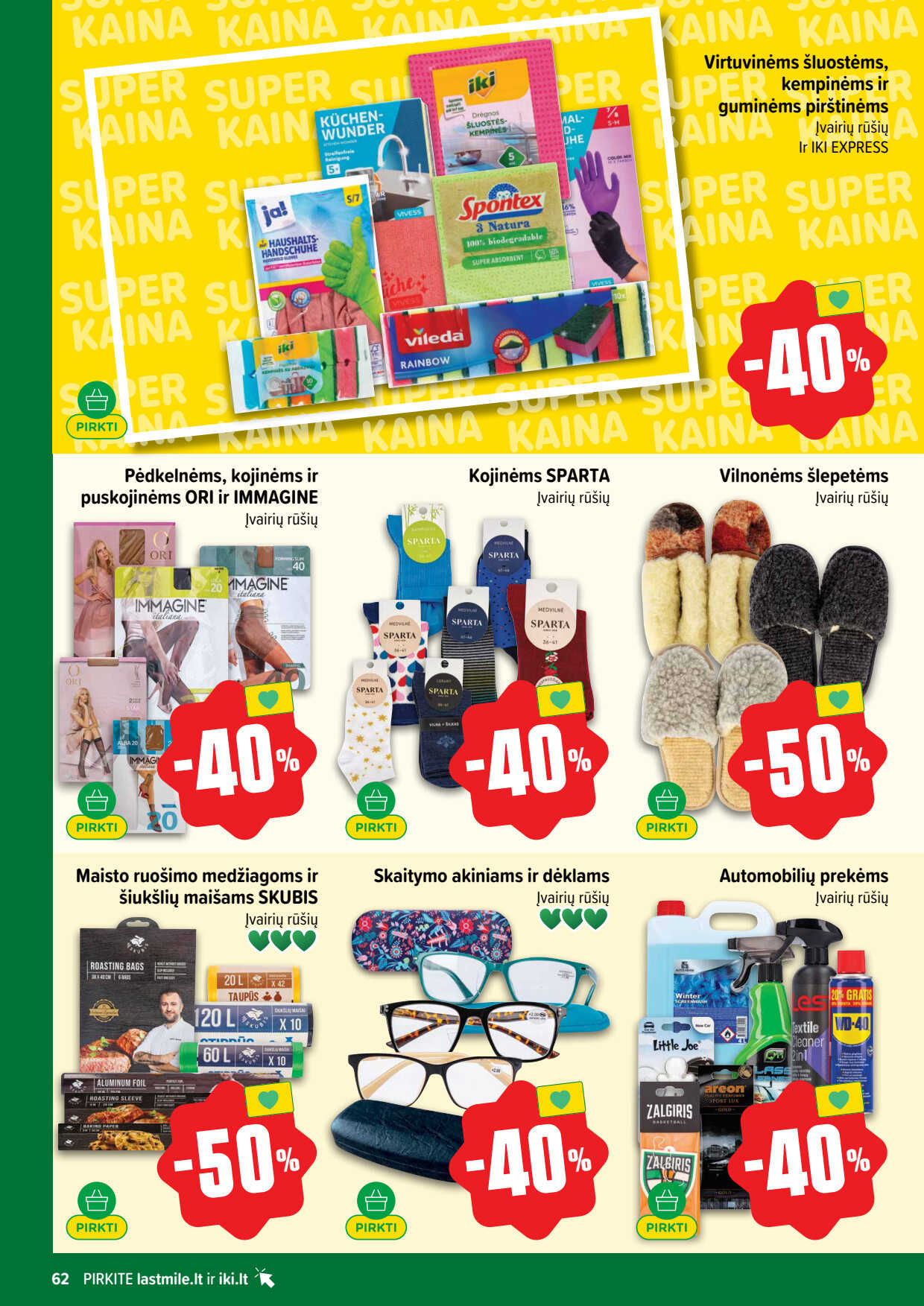 Iki akcijų leidinys, 62 puslapis