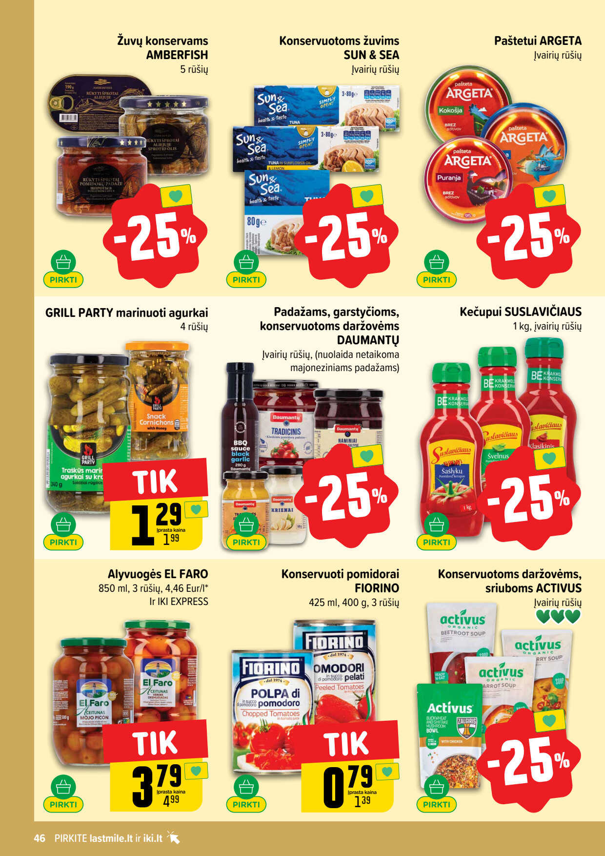Iki akcijų leidinys, 46 puslapis