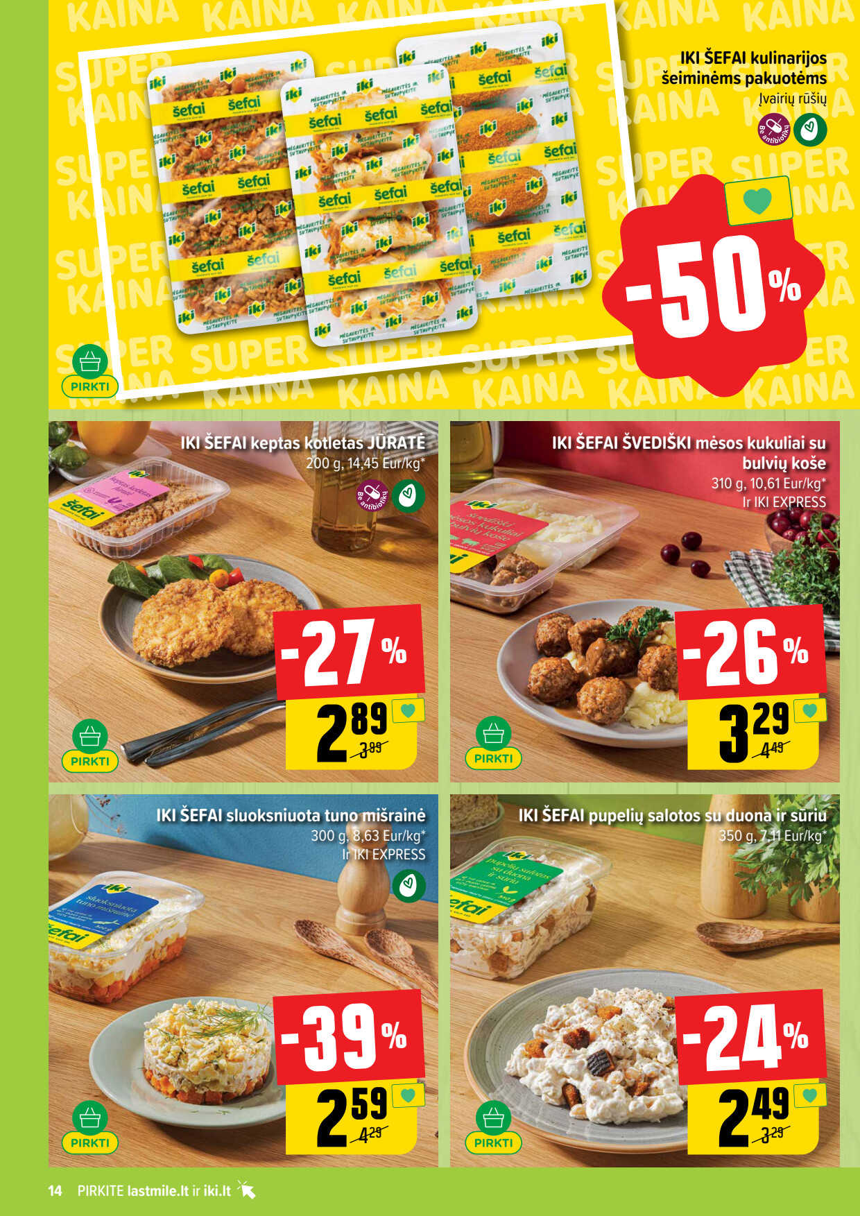 Iki akcijų leidinys, 14 puslapis